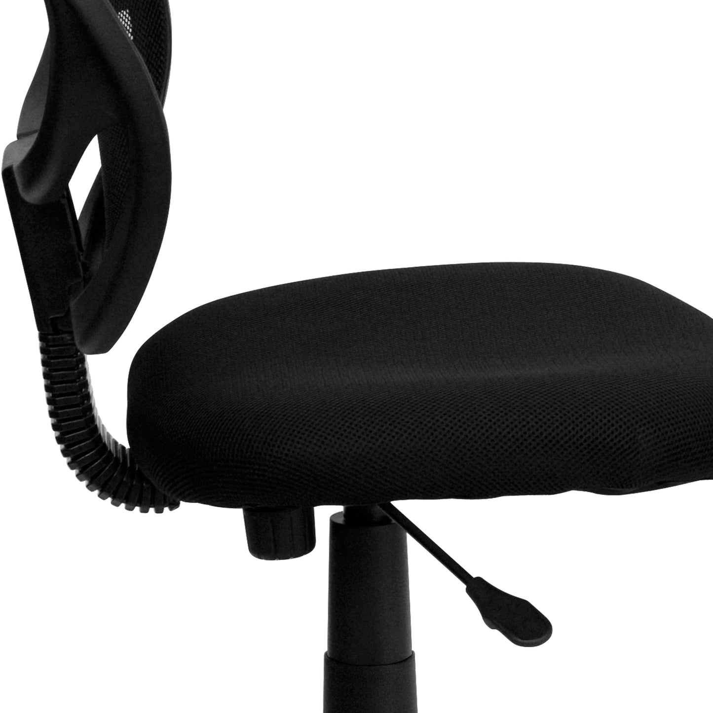 Black Low Back Task Chair WA-3074-BK-GG