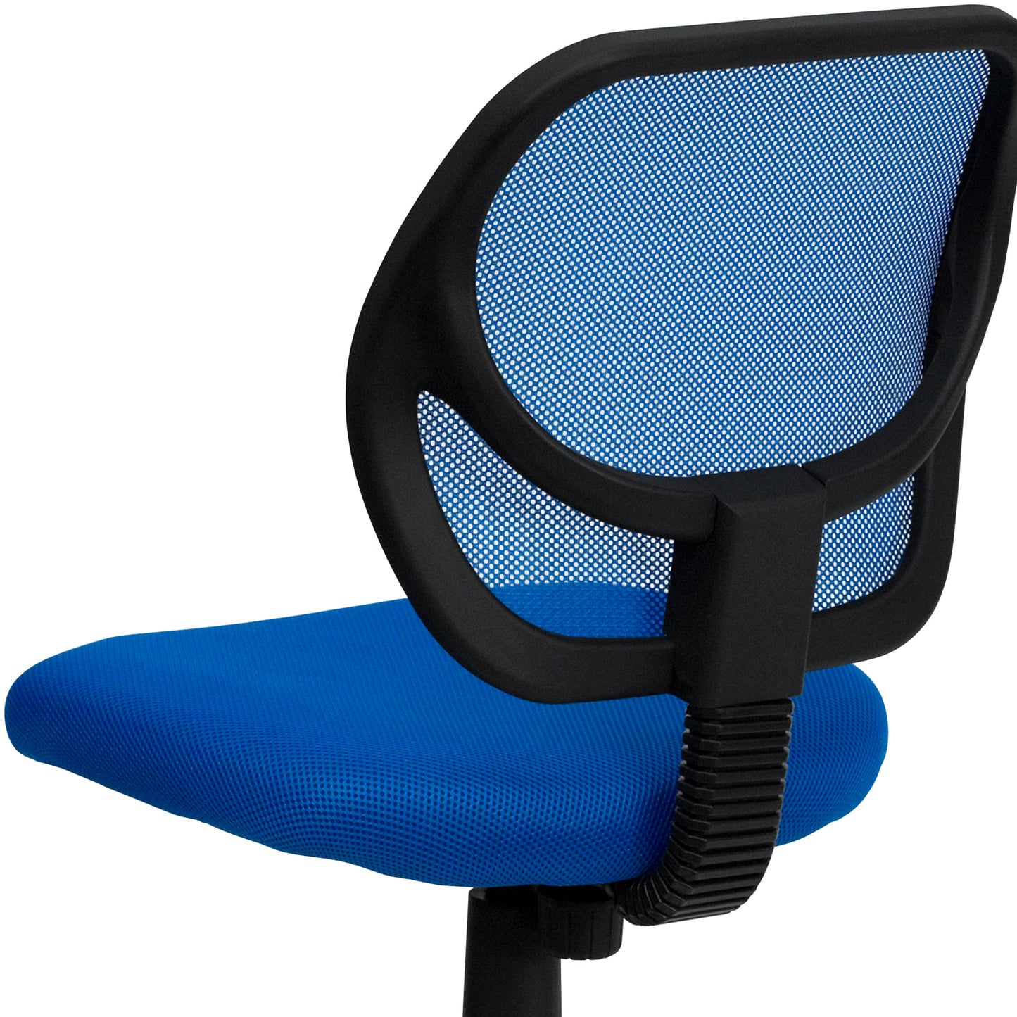 Blue Low Back Task Chair WA-3074-BL-GG