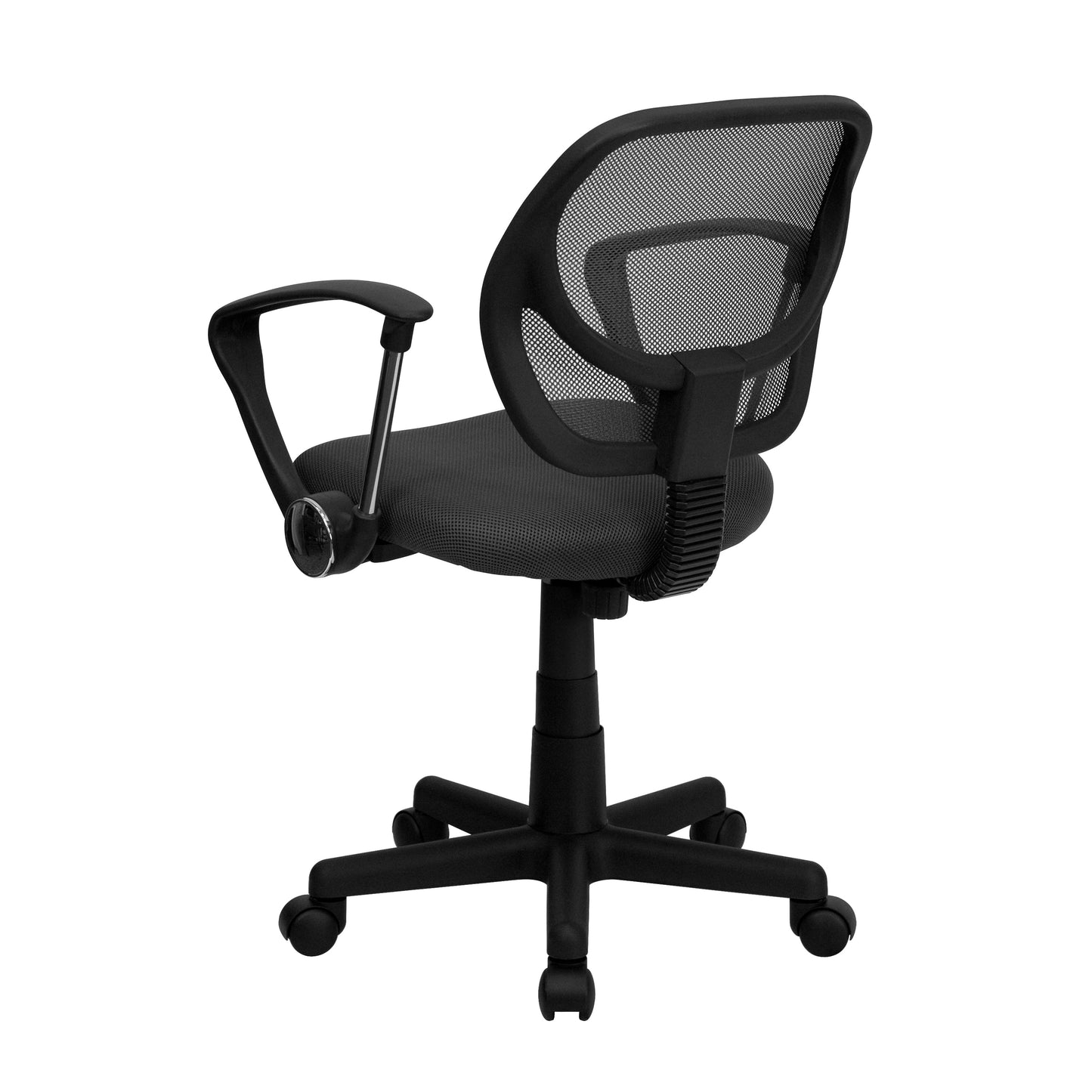 Gray Low Back Task Chair WA-3074-GY-A-GG