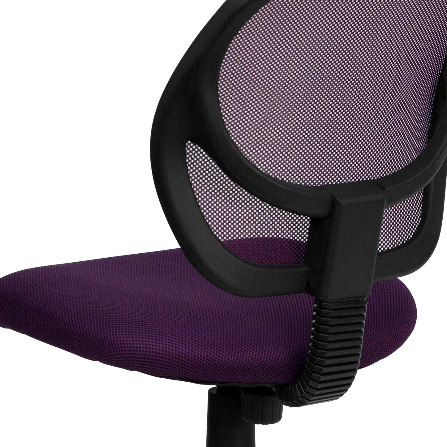 Purple Low Back Task Chair WA-3074-PUR-GG