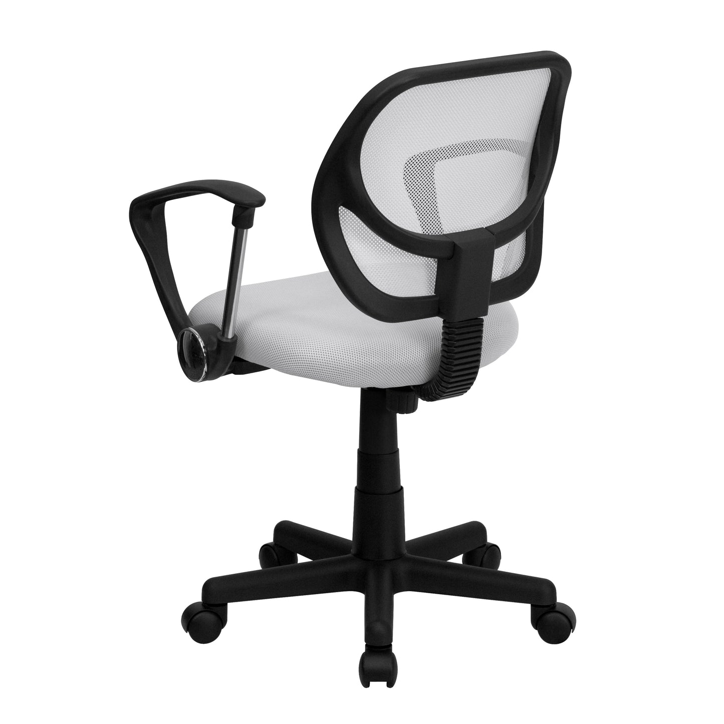 White Low Back Task Chair WA-3074-WHT-A-GG