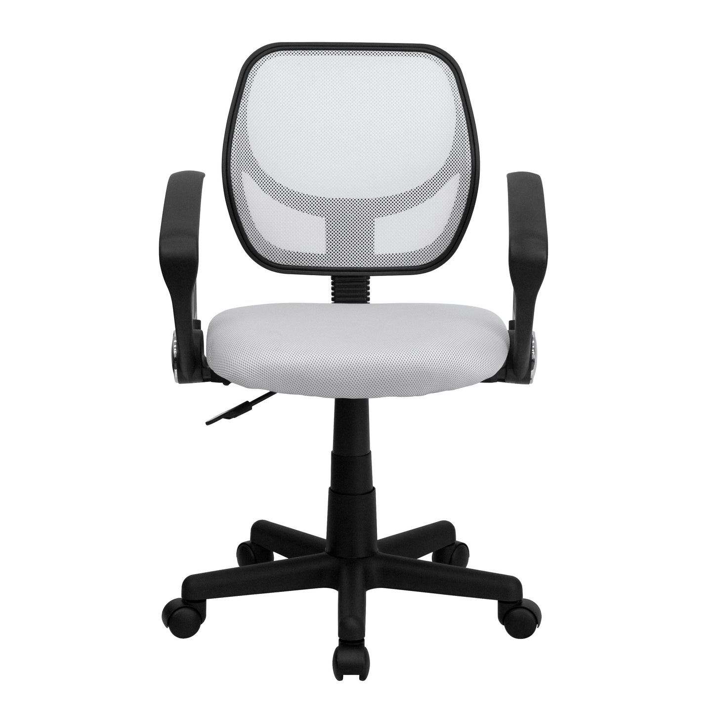 White Low Back Task Chair WA-3074-WHT-A-GG