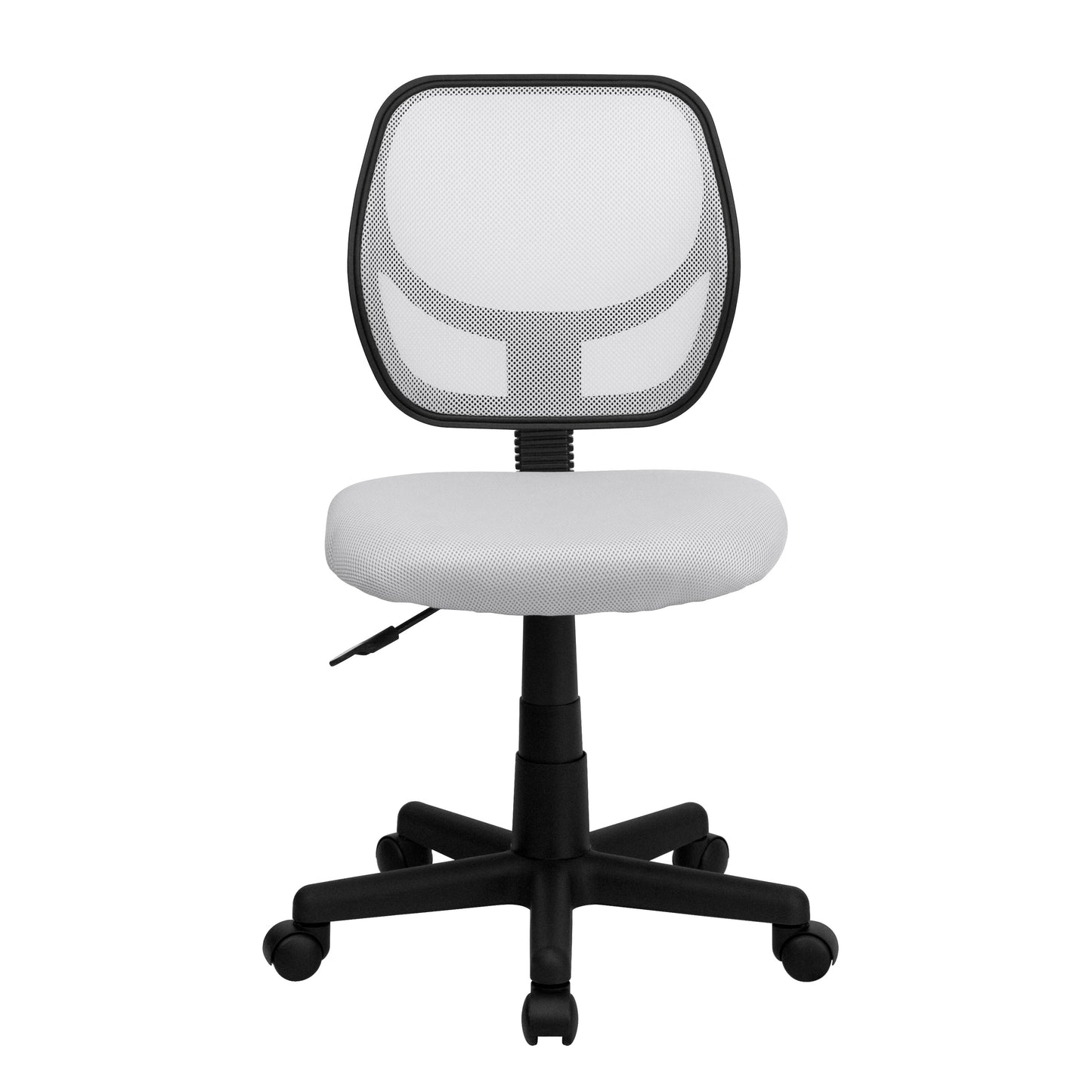 White Low Back Task Chair WA-3074-WHT-GG