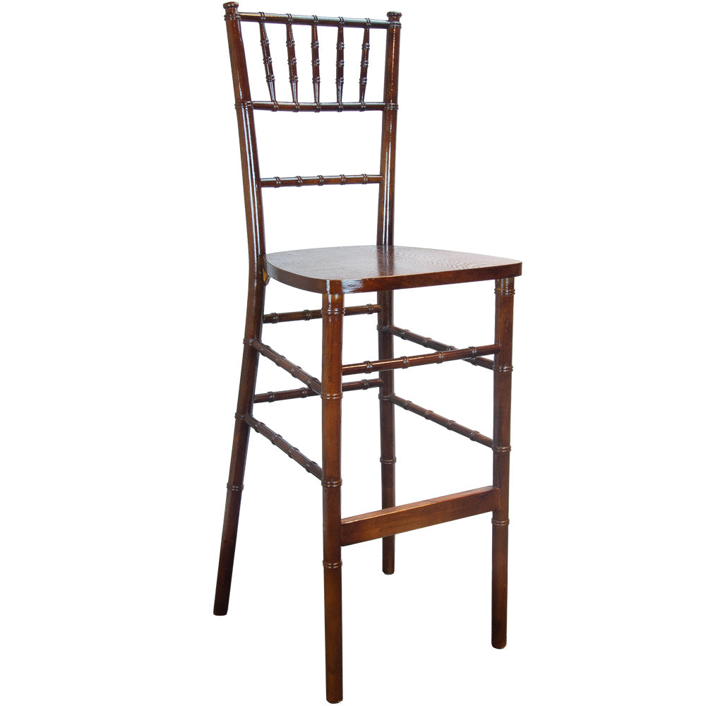 Fruitwood Chiavari Bar Stools WDCHIBAR-FRUITWOOD