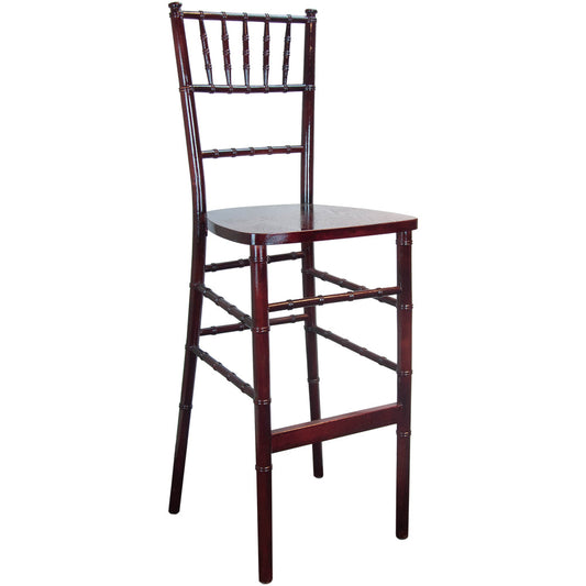 Mahogany Chiavari Bar Stools WDCHIBAR-MAHOGANY