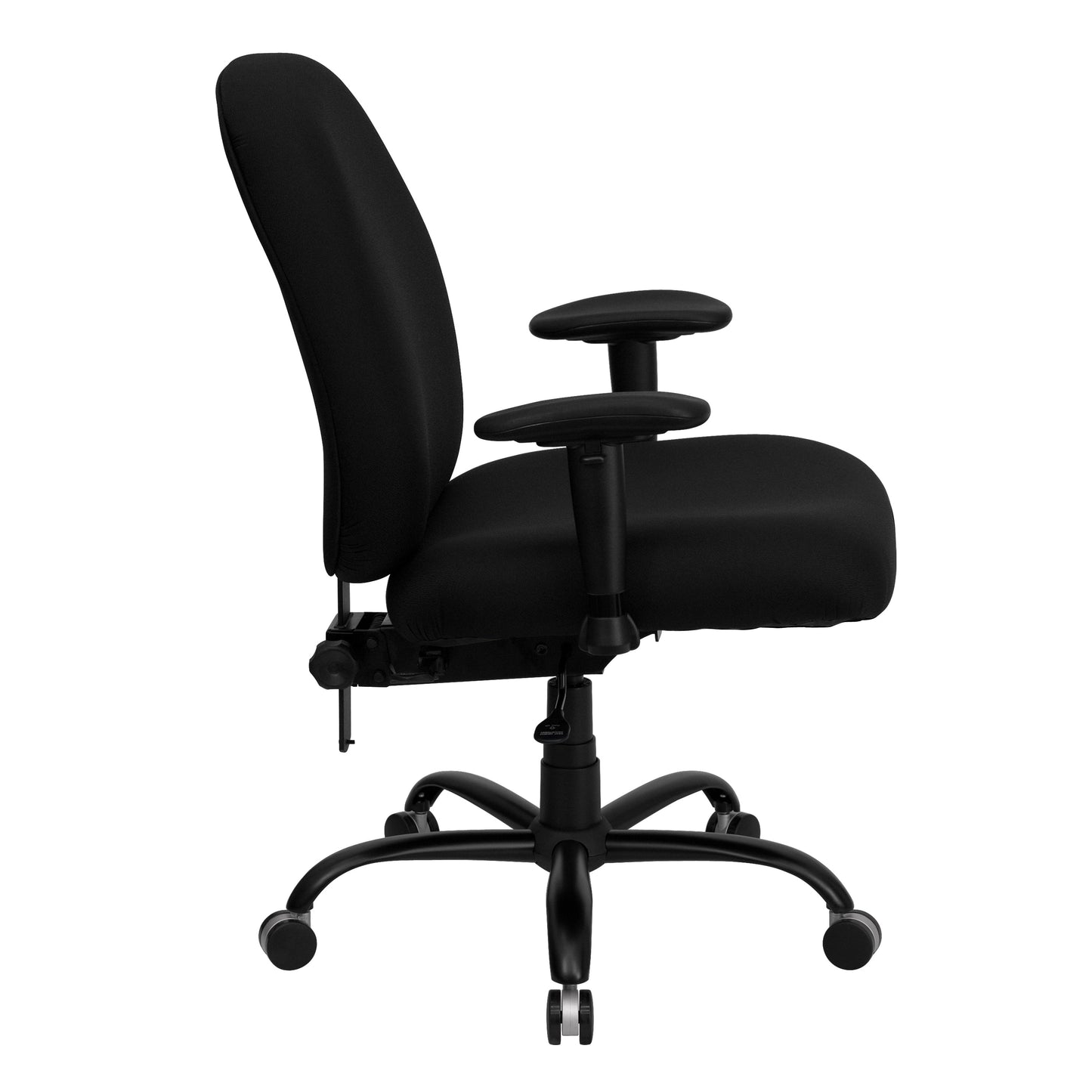 Black 400LB High Back Chair WL-715MG-BK-A-GG