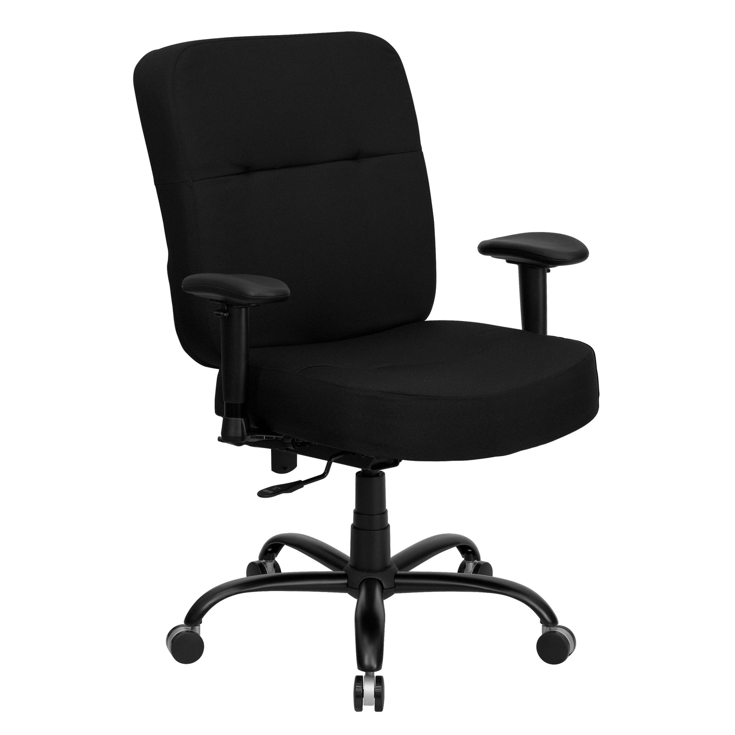 Black 400LB High Back Chair WL-735SYG-BK-A-GG