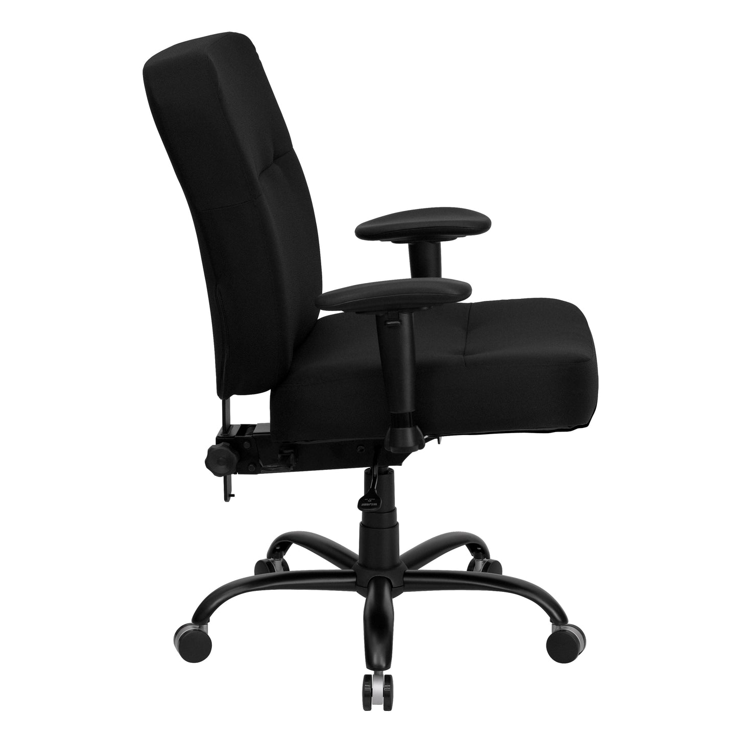 Black 400LB High Back Chair WL-735SYG-BK-A-GG