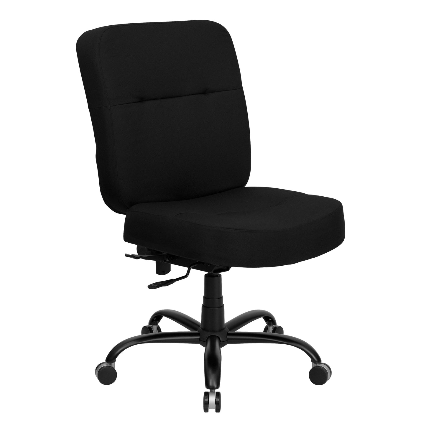 Black 400LB High Back Chair WL-735SYG-BK-GG