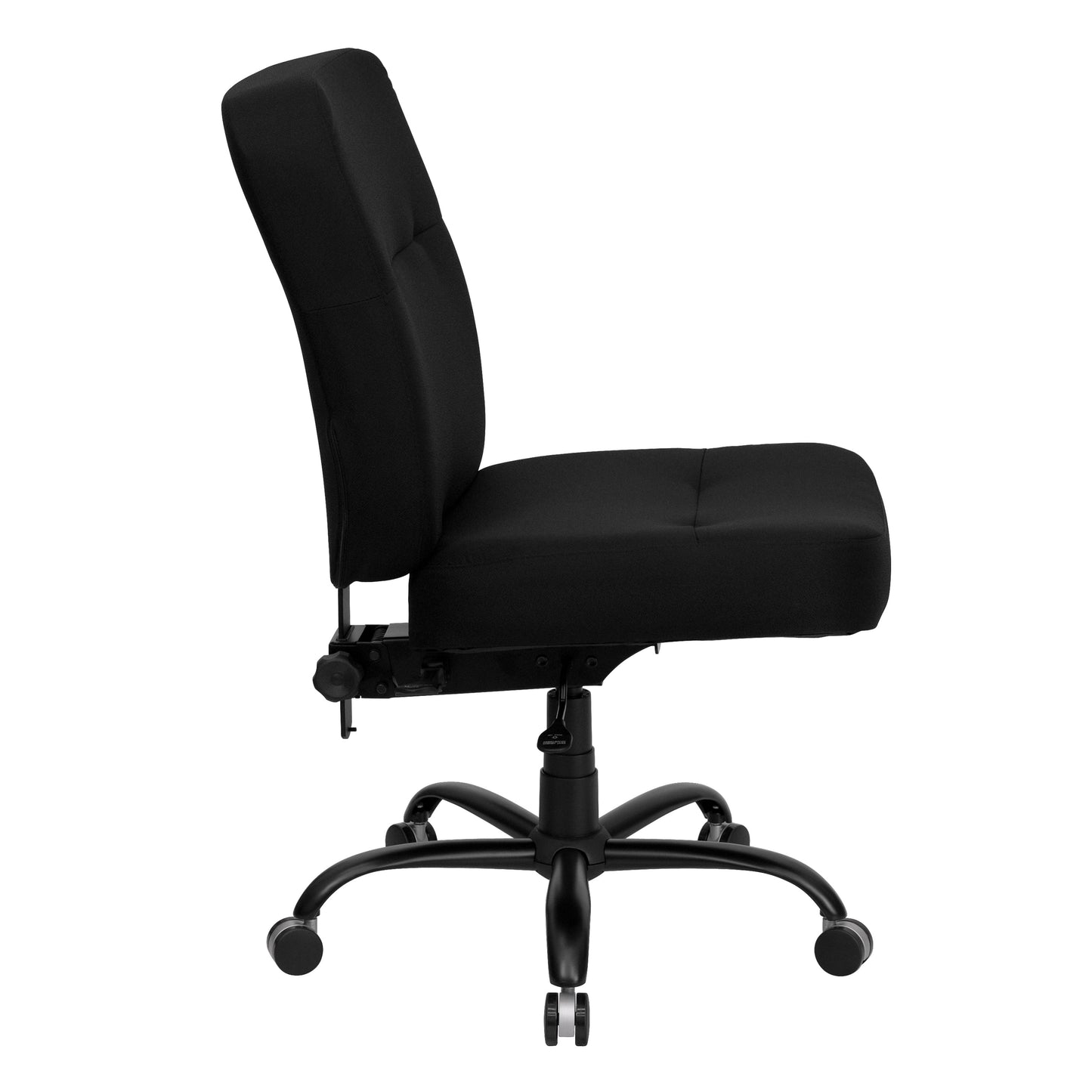 Black 400LB High Back Chair WL-735SYG-BK-GG