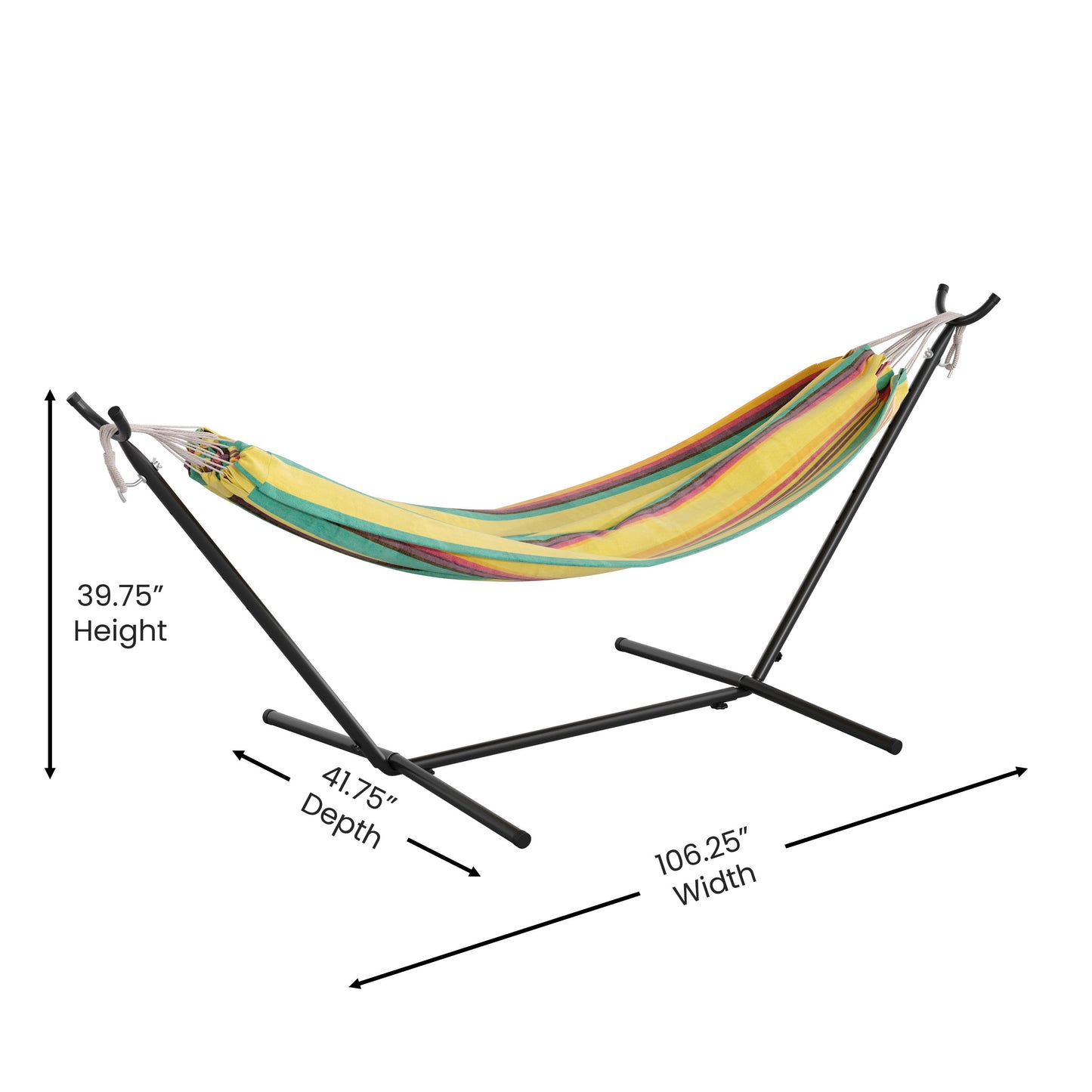 Tropical Multi Hammock - Stand WL-HM22001-TRP-MLT-GG