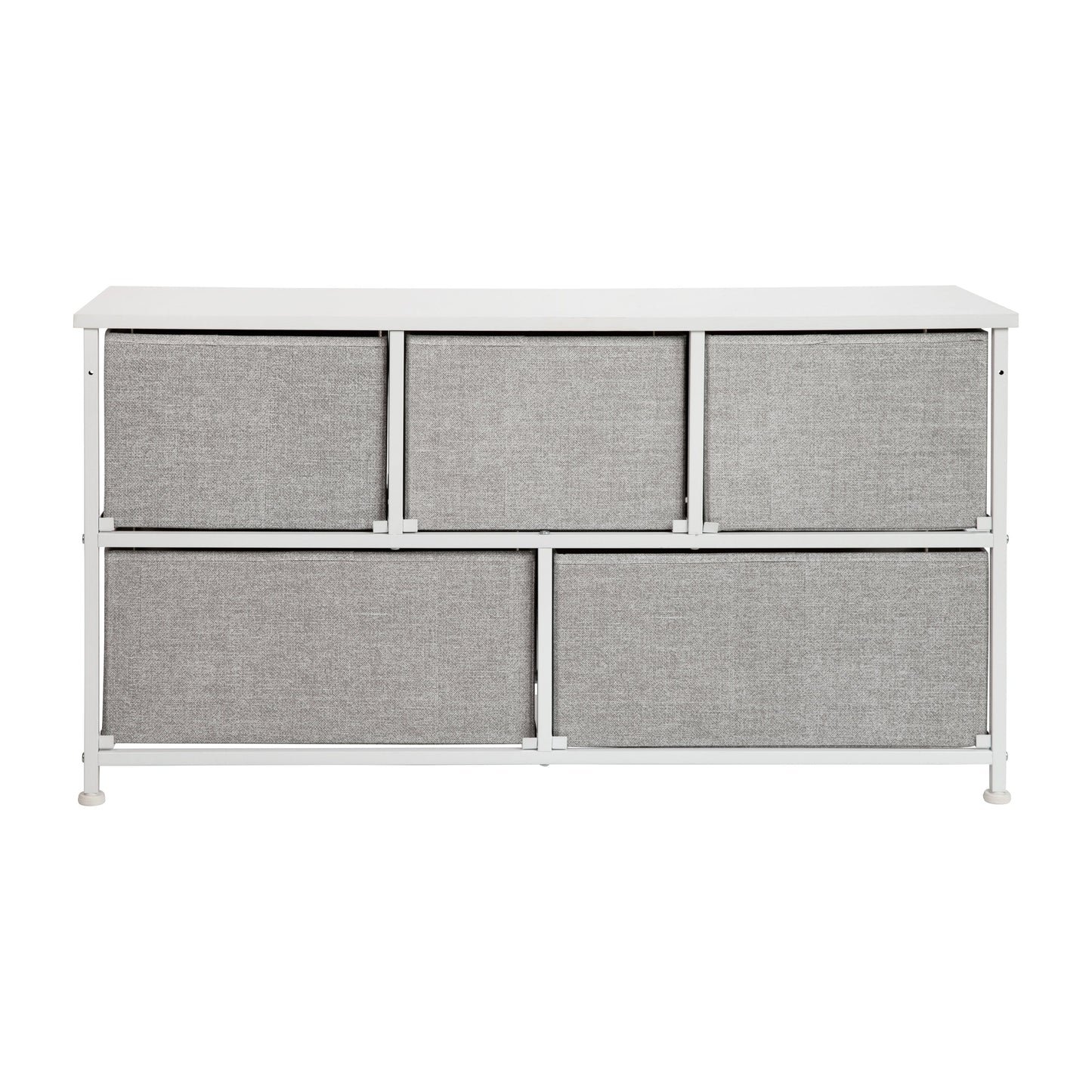 White/Gray Chest Organizer WX-5L206-X-WH-GR-GG