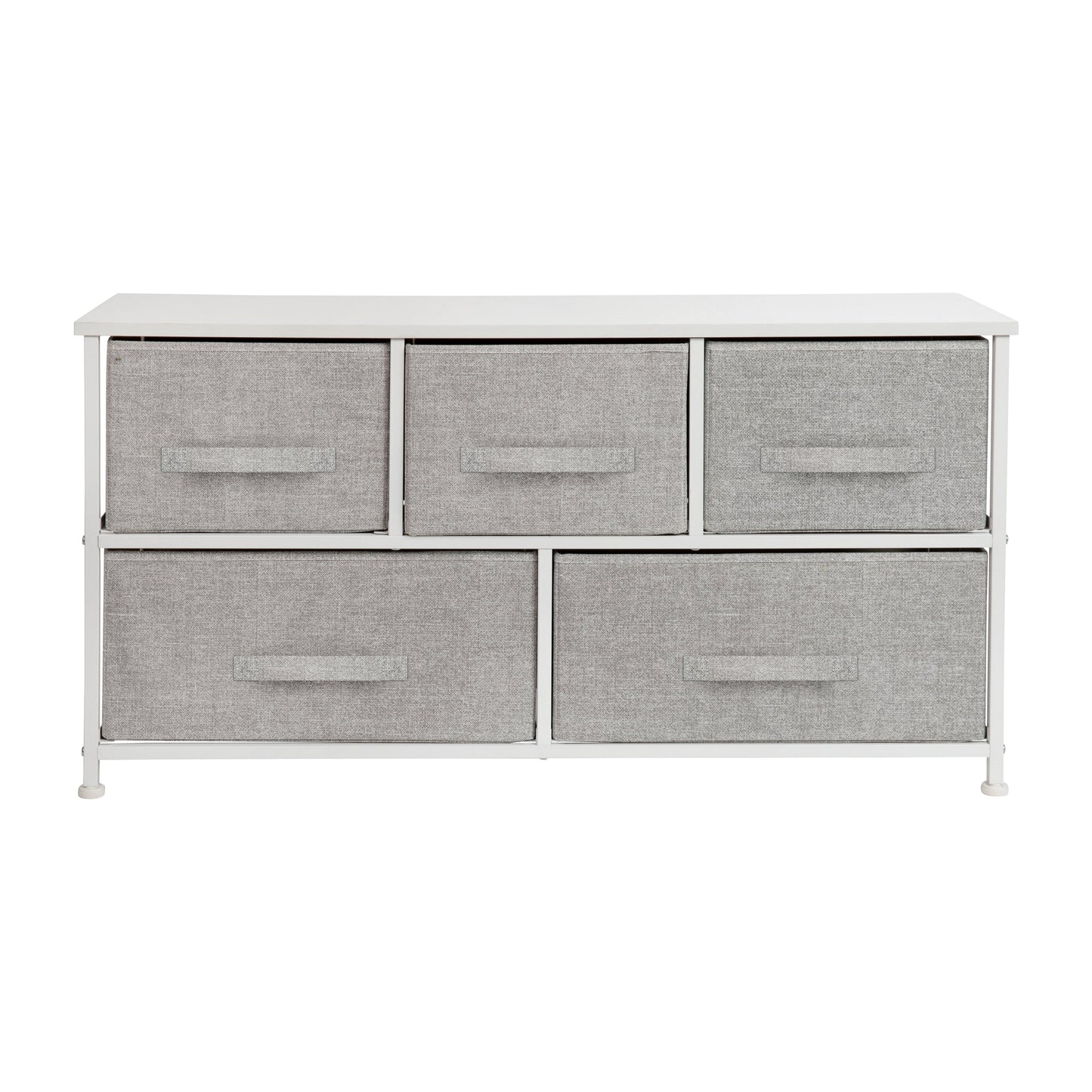 White/Gray Chest Organizer WX-5L206-X-WH-GR-GG