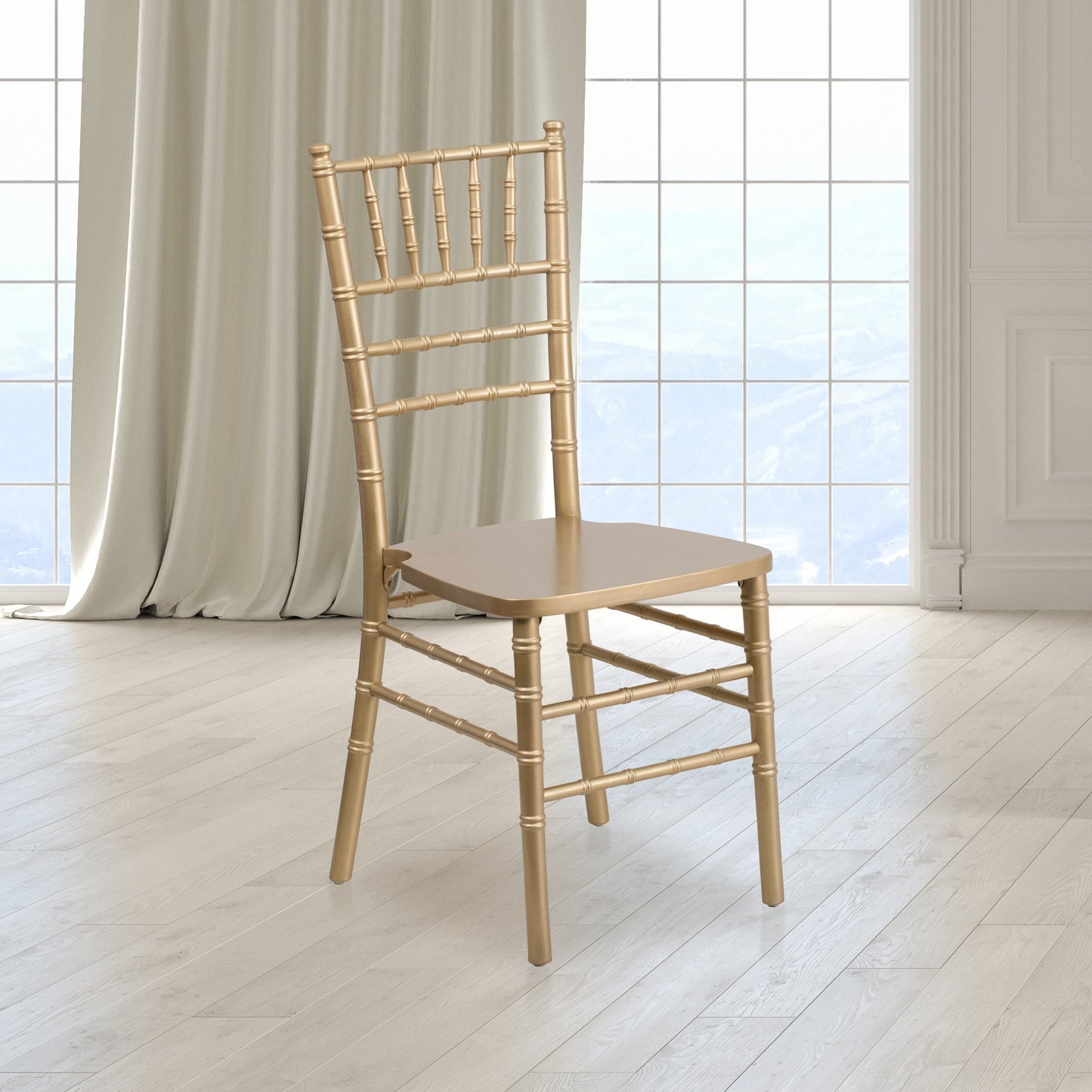 Gold Wood Chiavari Chair XS-GOLD-GG