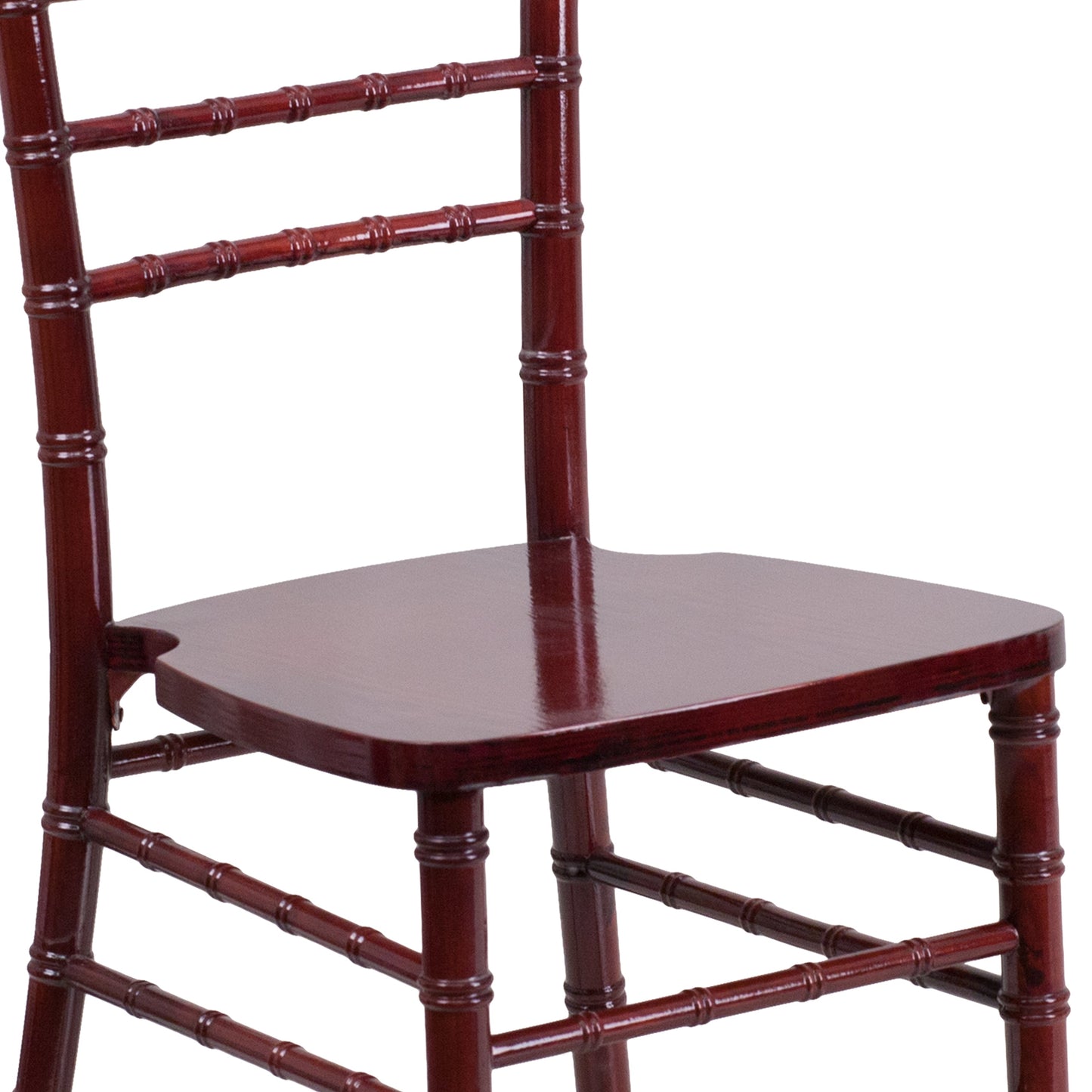 Mahogany Wood Chiavari Chair XS-MAHOGANY-GG