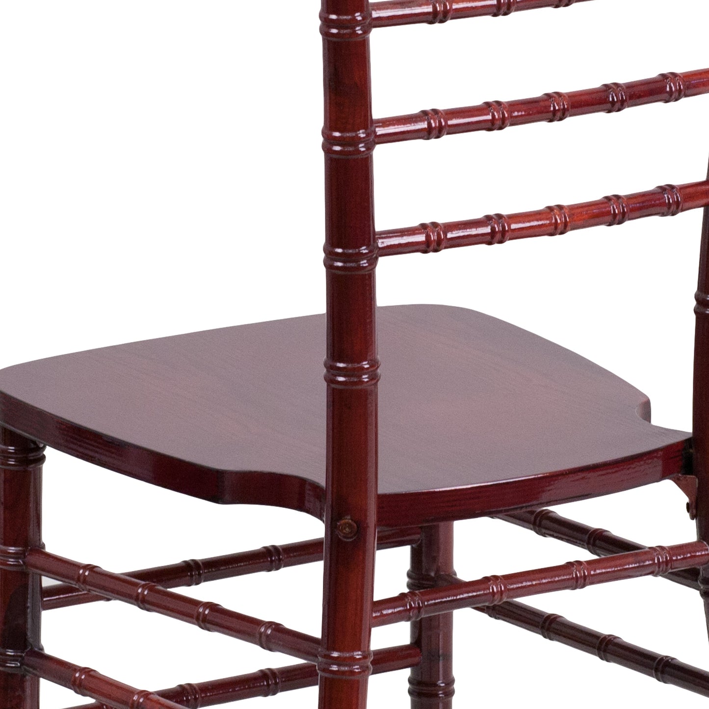 Mahogany Wood Chiavari Chair XS-MAHOGANY-GG