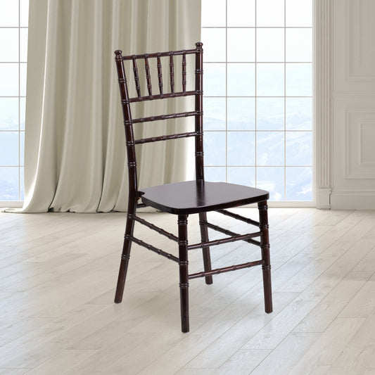 Walnut Wood Chiavari Chair XS-WALNUT-GG