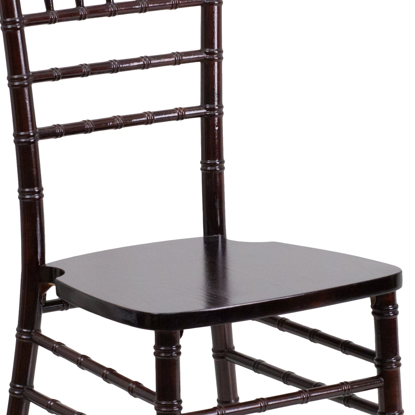 Walnut Wood Chiavari Chair XS-WALNUT-GG