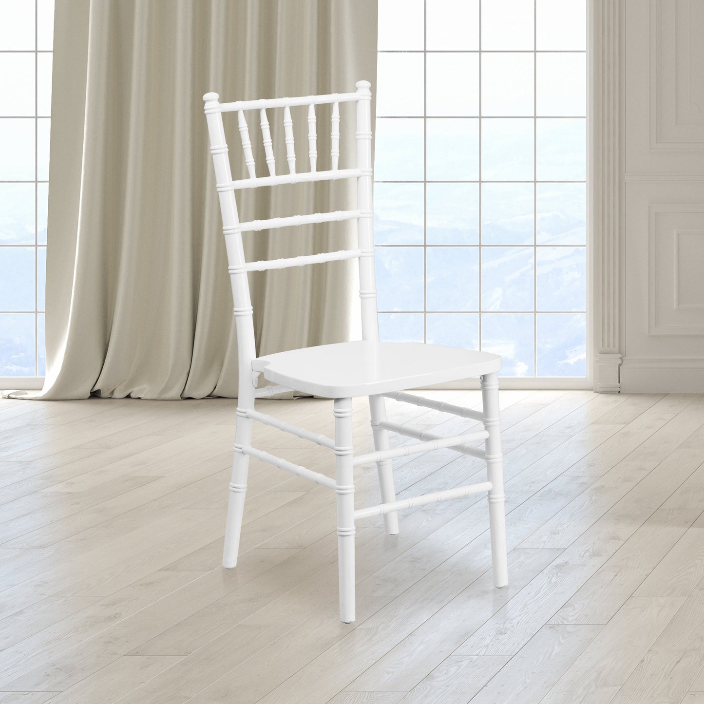 White Wood Chiavari Chair XS-WHITE-GG