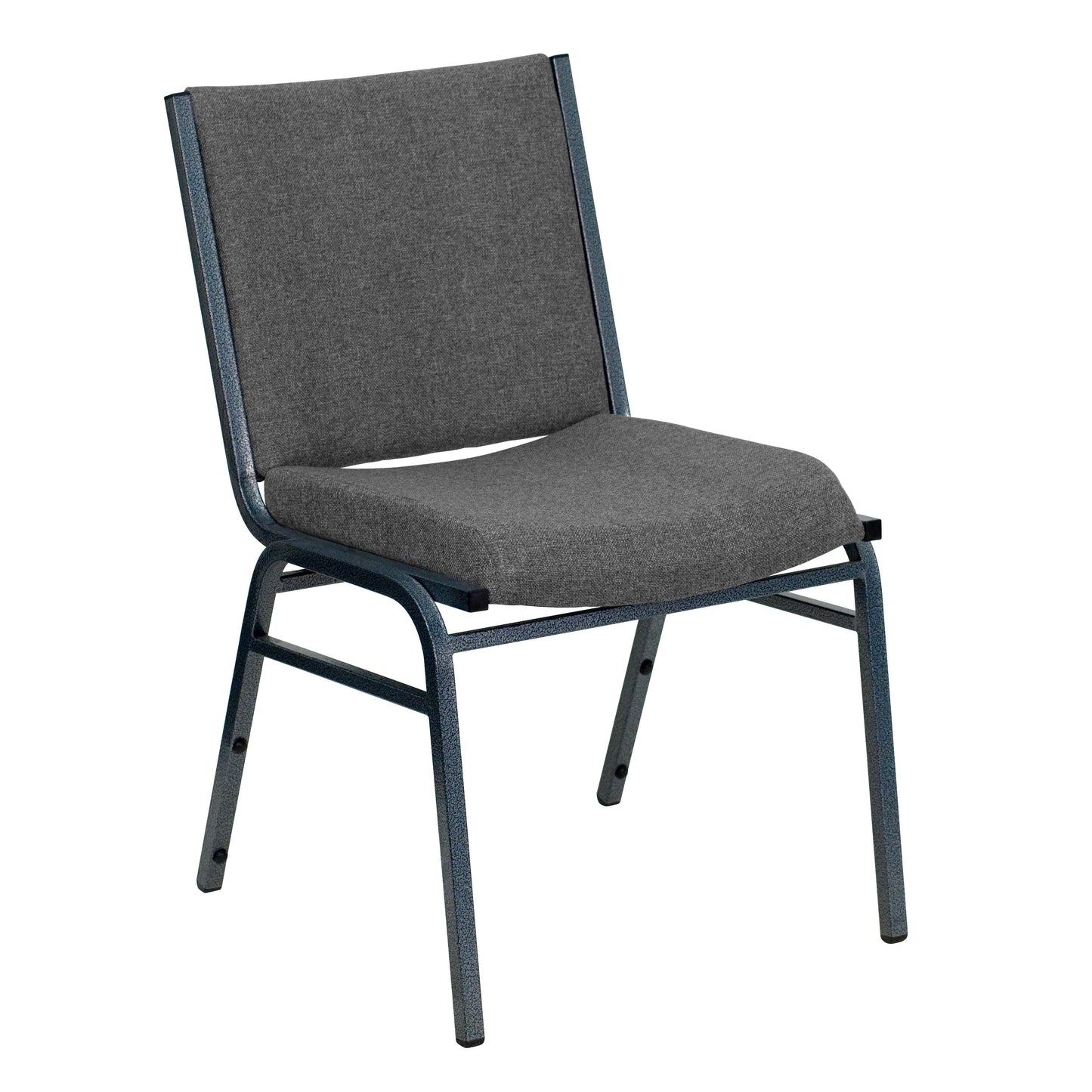 Gray Fabric Stack Chair XU-60153-GY-GG