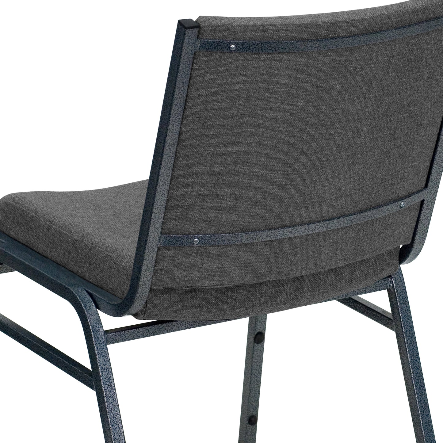 Gray Fabric Stack Chair XU-60153-GY-GG