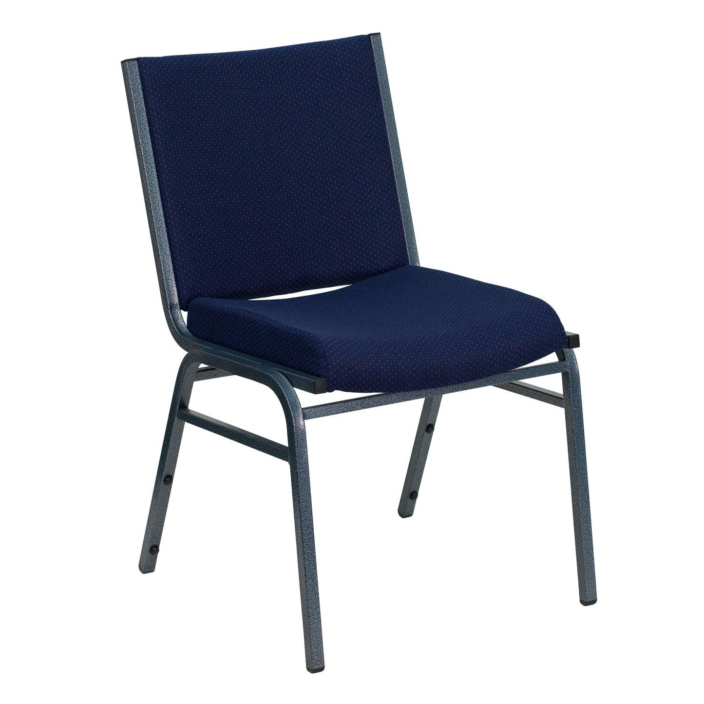 Navy Fabric Stack Chair XU-60153-NVY-GG