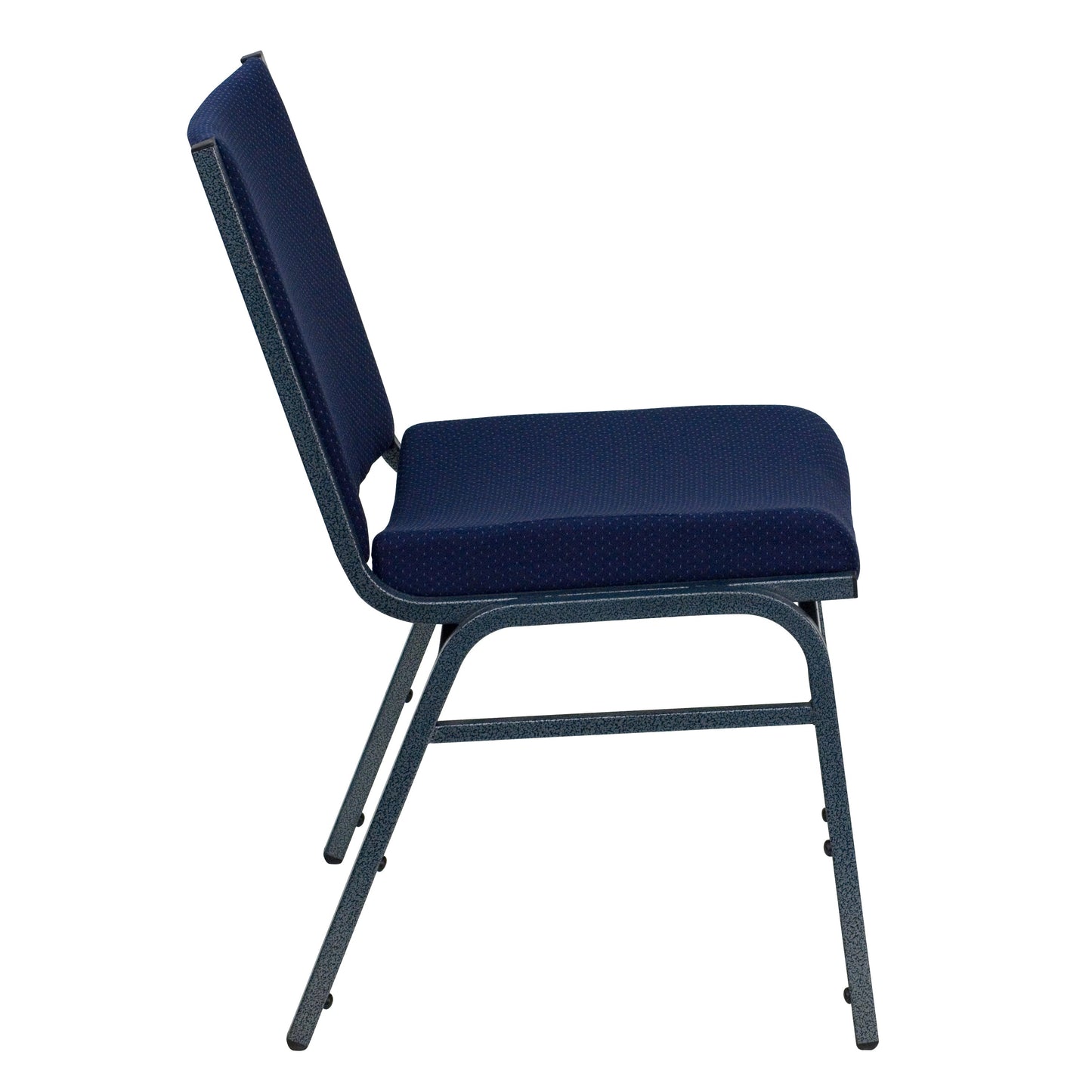 Navy Fabric Stack Chair XU-60153-NVY-GG