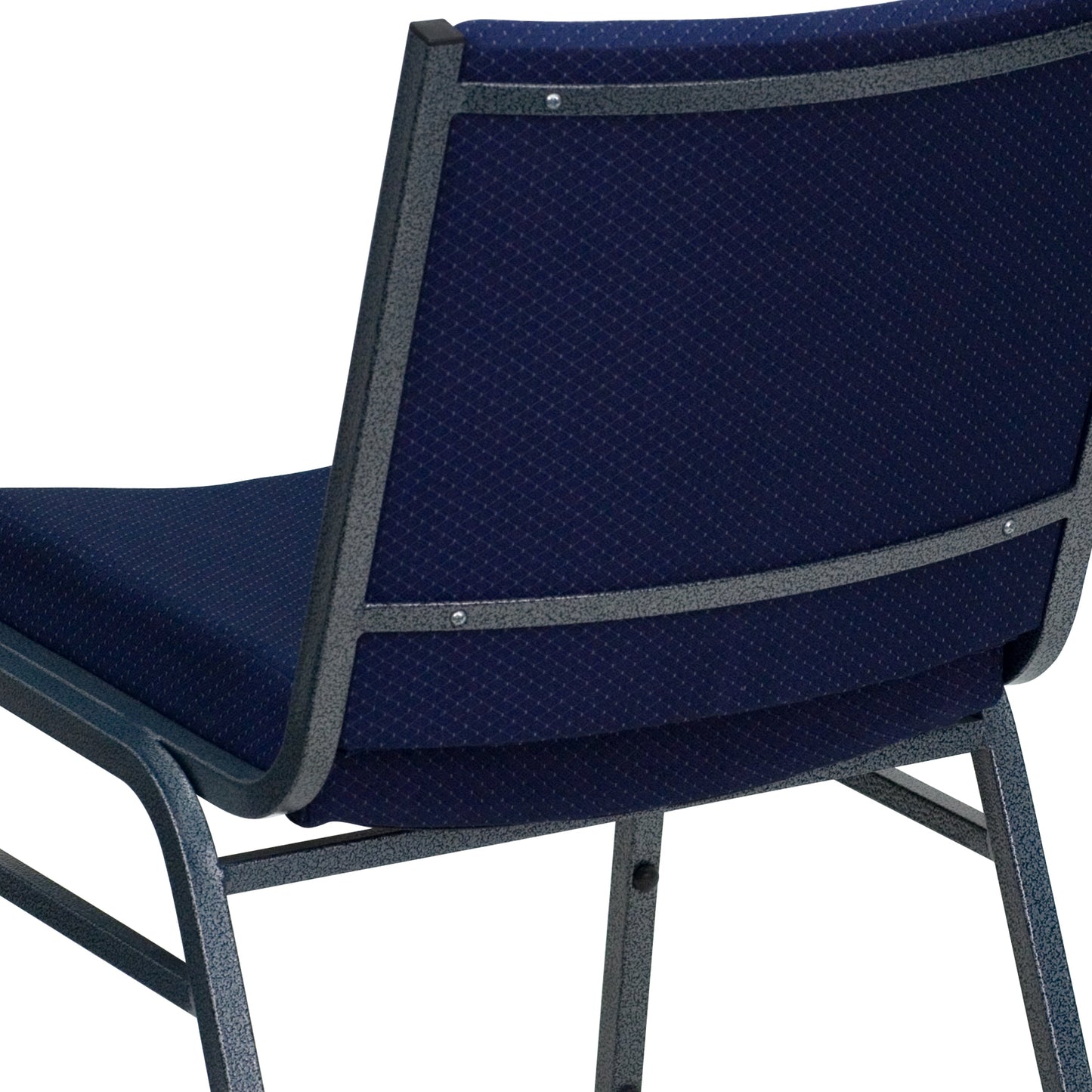 Navy Fabric Stack Chair XU-60153-NVY-GG