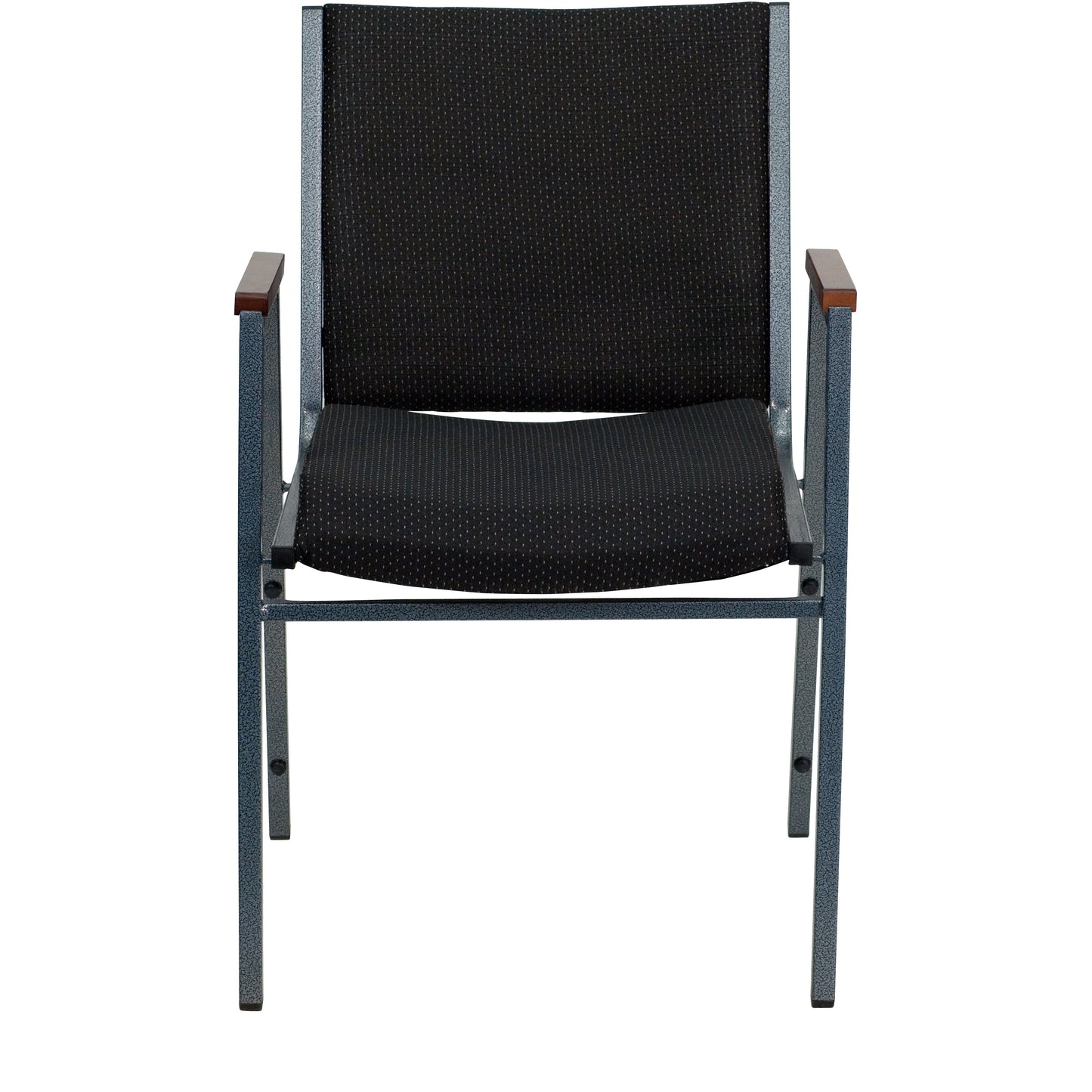 Black Fabric Stack Armchair XU-60154-BK-GG