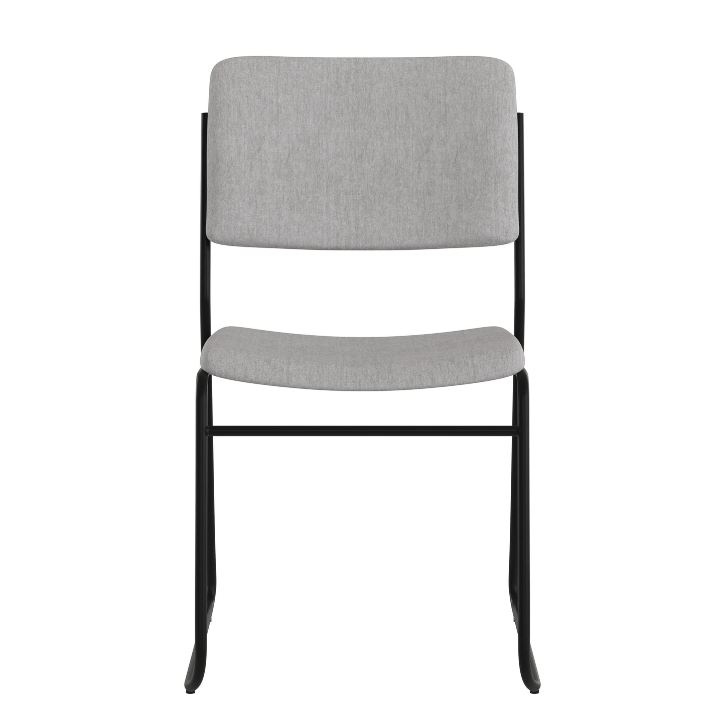 Gray Fabric Stack Chair XU-8700-GY-B-30-GG