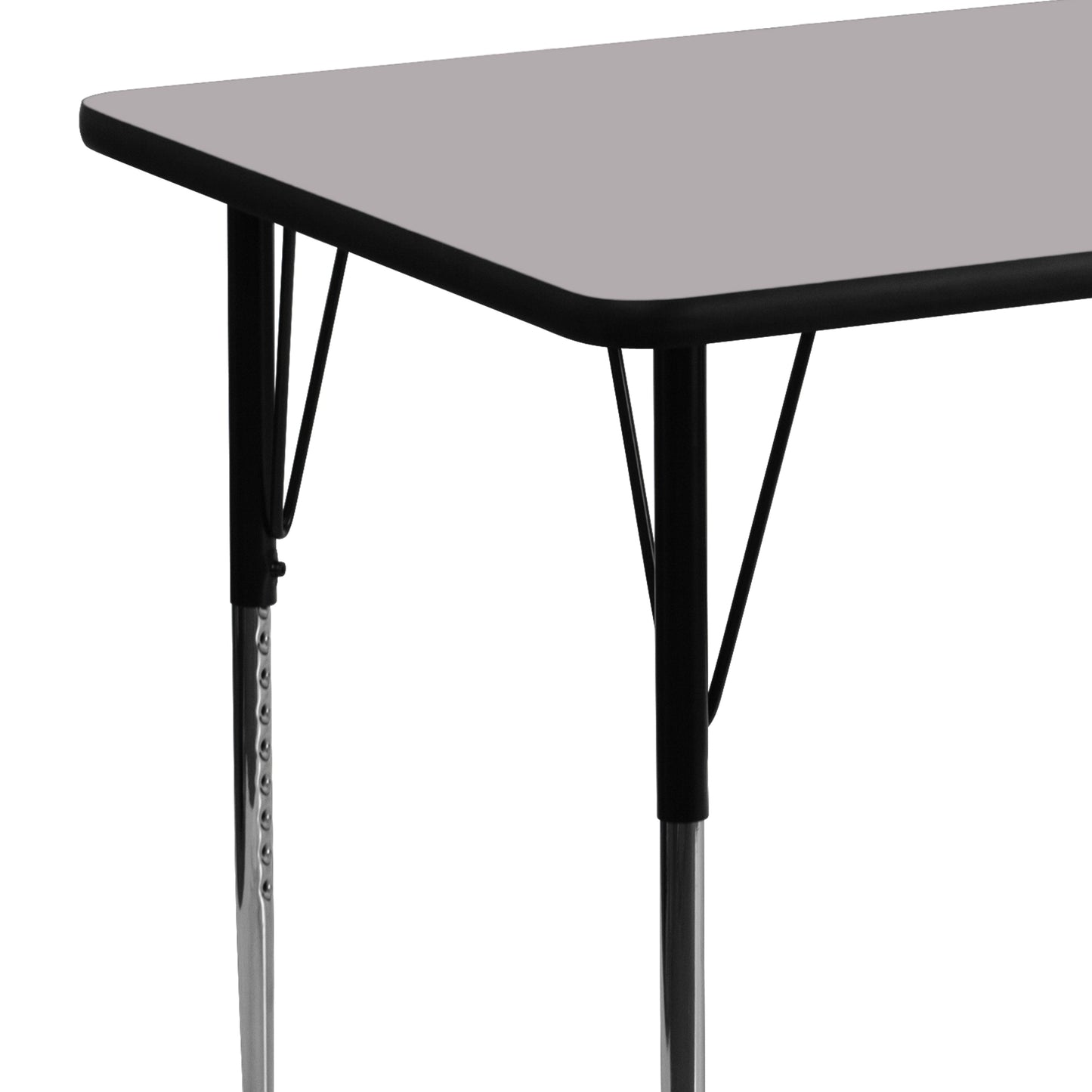 24x48 REC Grey Activity Table XU-A2448-REC-GY-T-A-GG