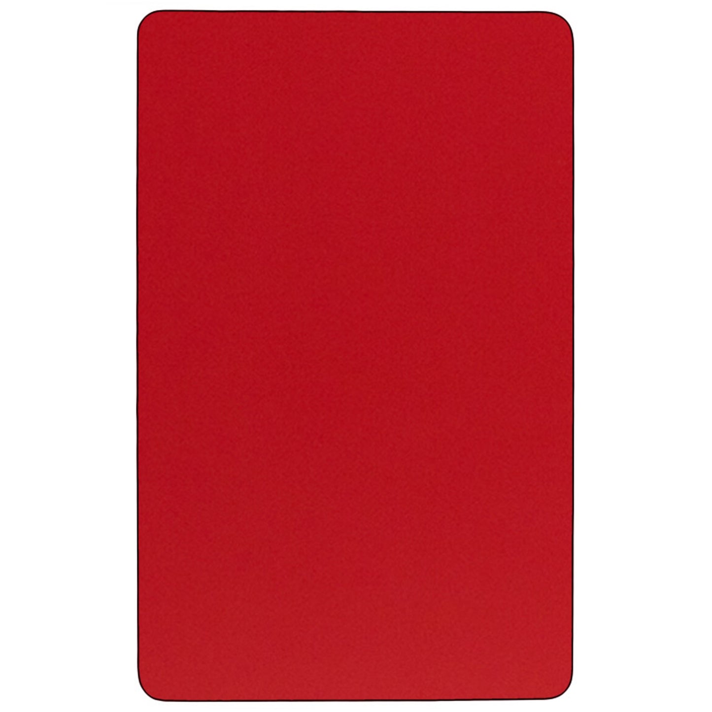 24x48 REC Red Activity Table XU-A2448-REC-RED-H-A-CAS-GG