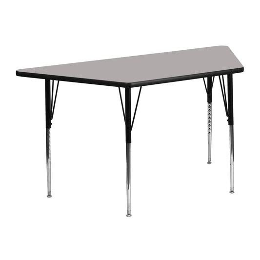 22.5x45 Grey Activity Table XU-A2448-TRAP-GY-H-A-GG