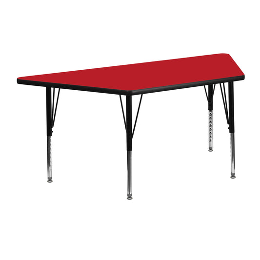 22.5x45 Red Activity Table XU-A2448-TRAP-RED-H-P-GG