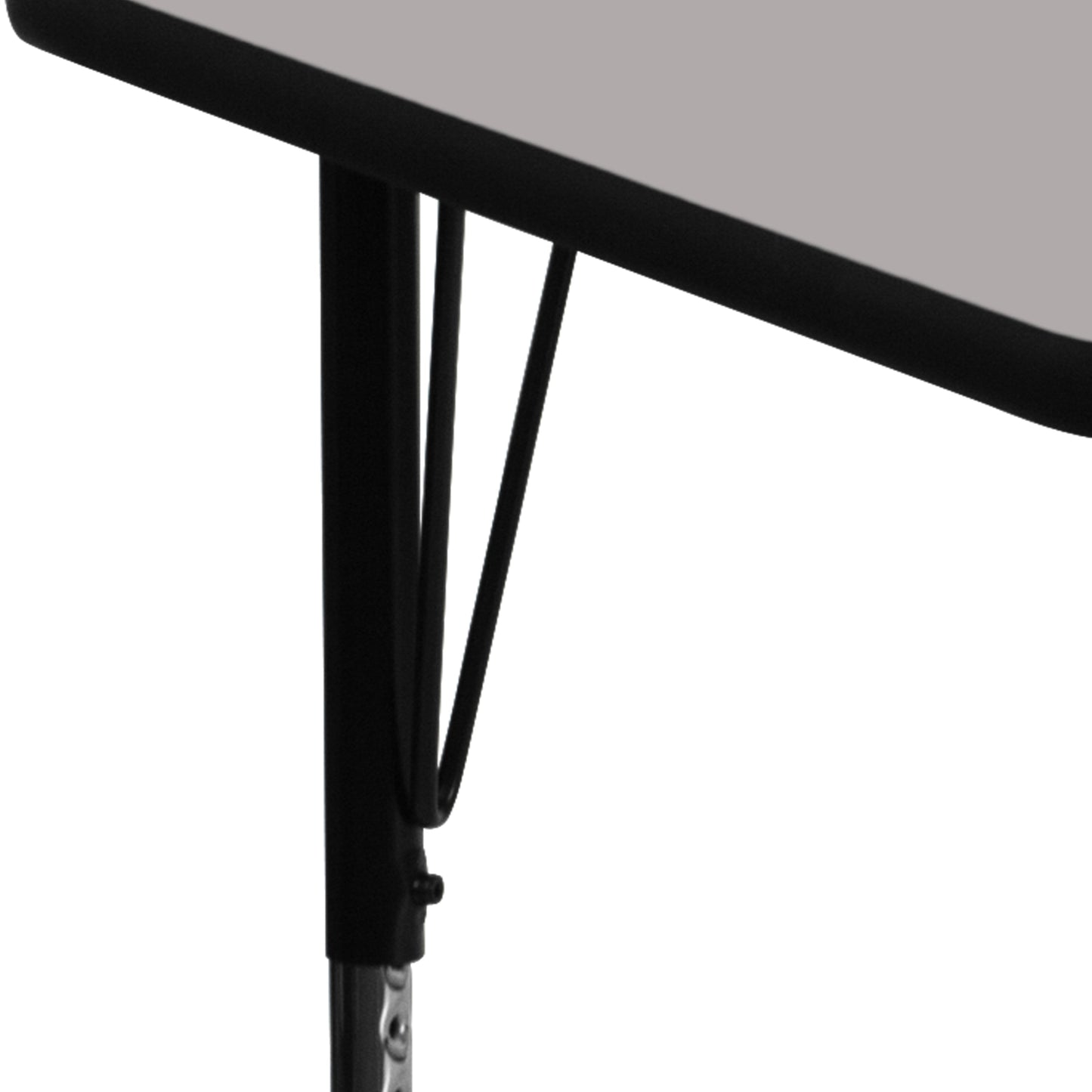 24x60 REC Grey Activity Table XU-A2460-REC-GY-H-A-GG