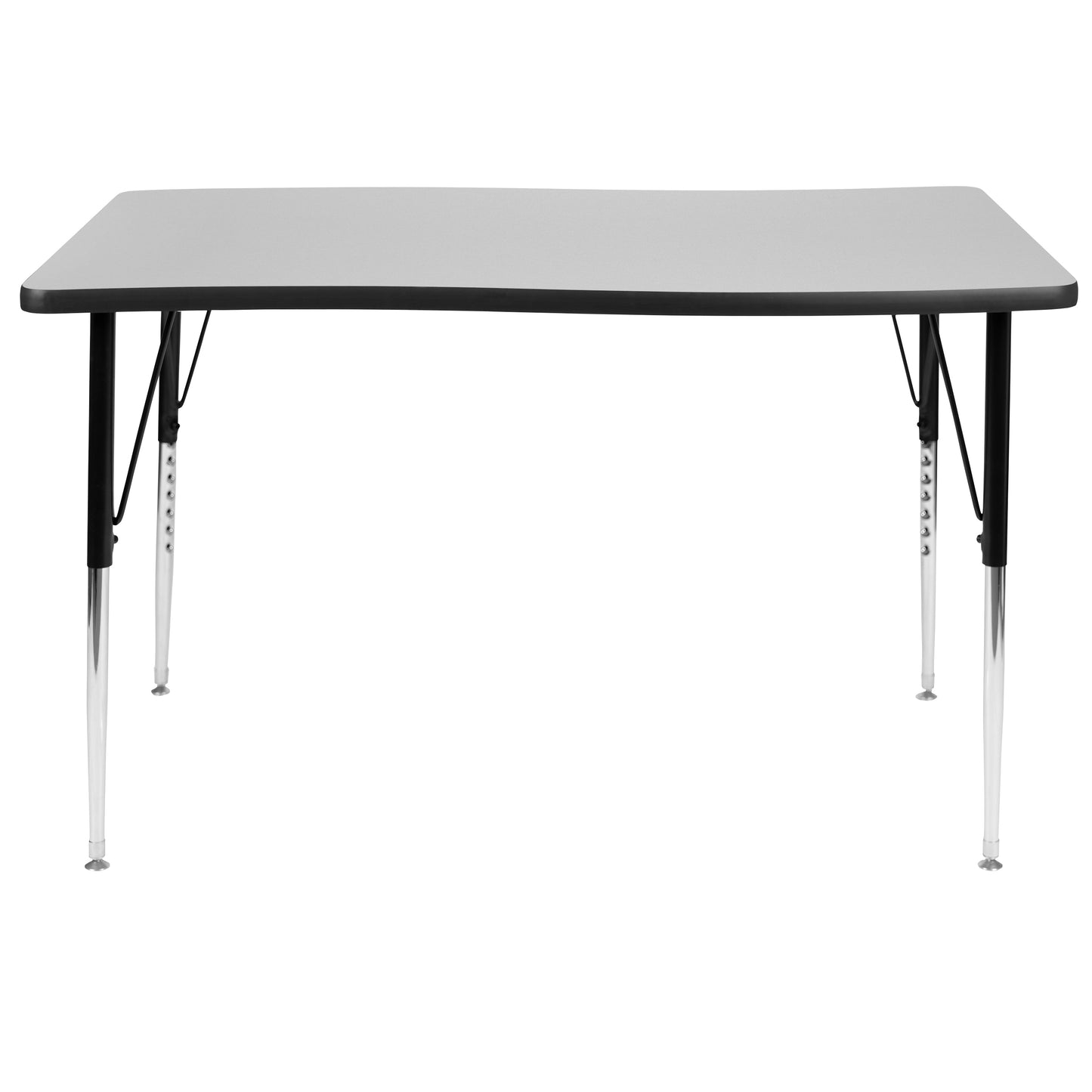 28"Wx48"L Grey Activity Table XU-A3048-CON-GY-T-A-GG