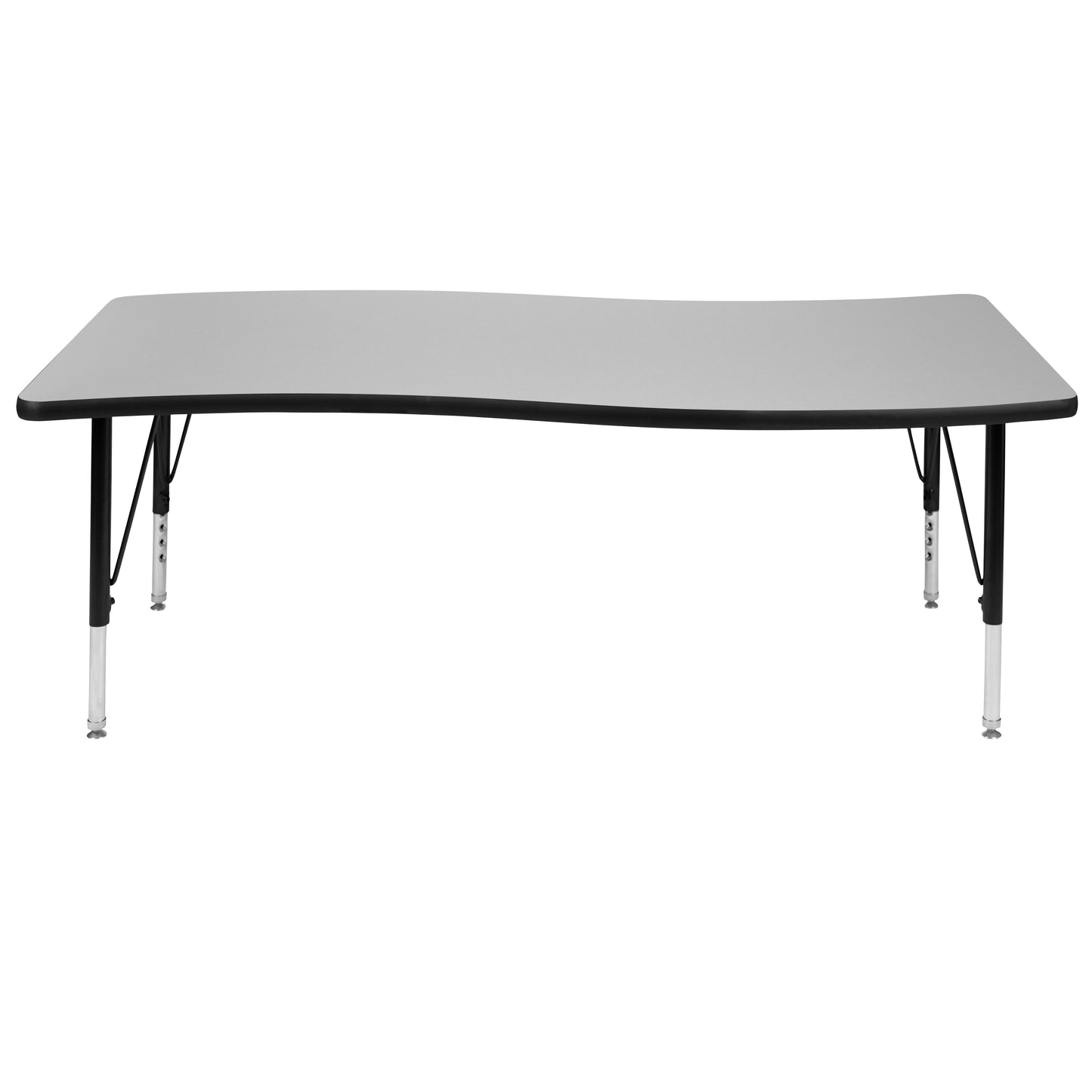 26"Wx60"L Grey Activity Table XU-A3060-CON-GY-T-P-GG