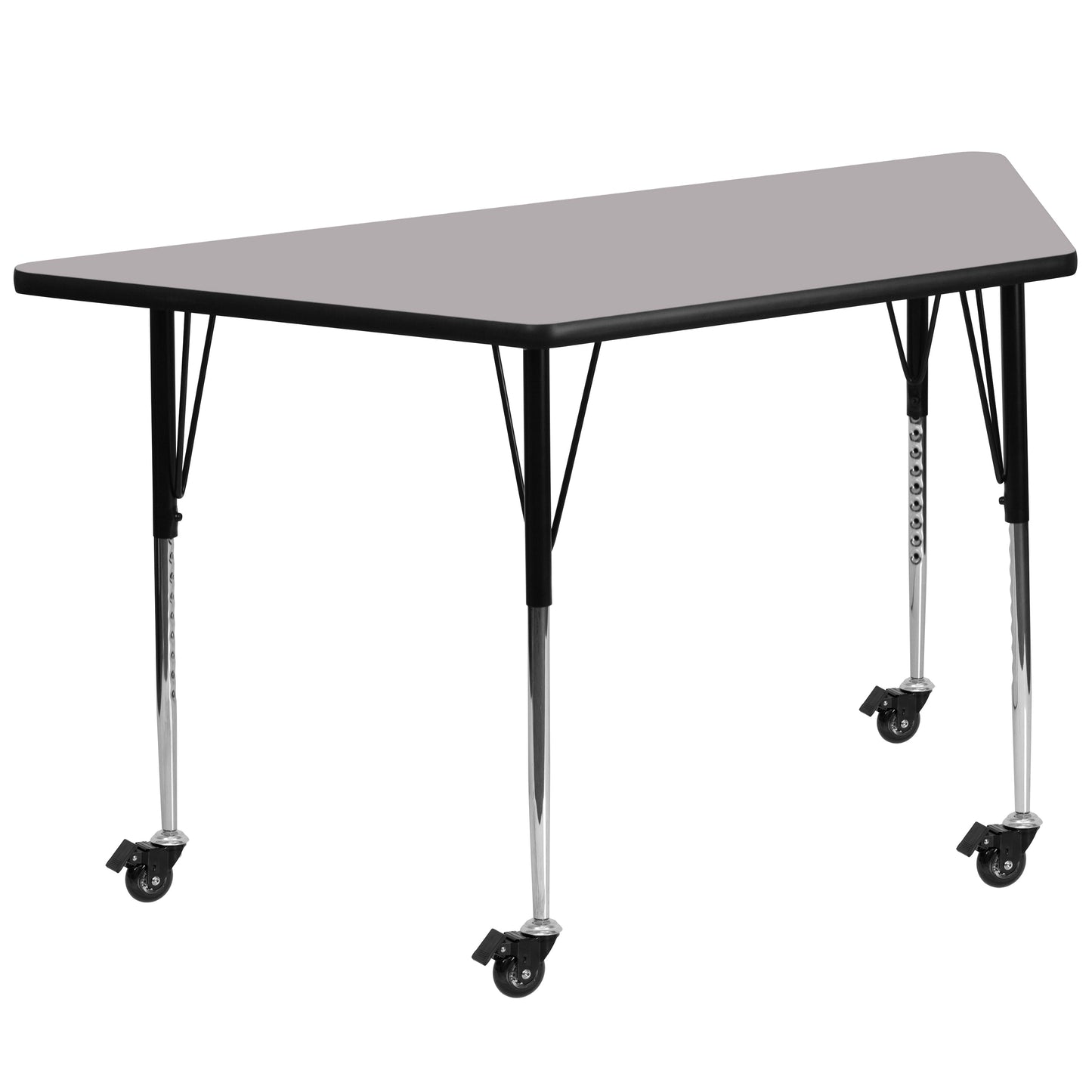 29x57 TRAP Grey Activity Table XU-A3060-TRAP-GY-T-A-CAS-GG