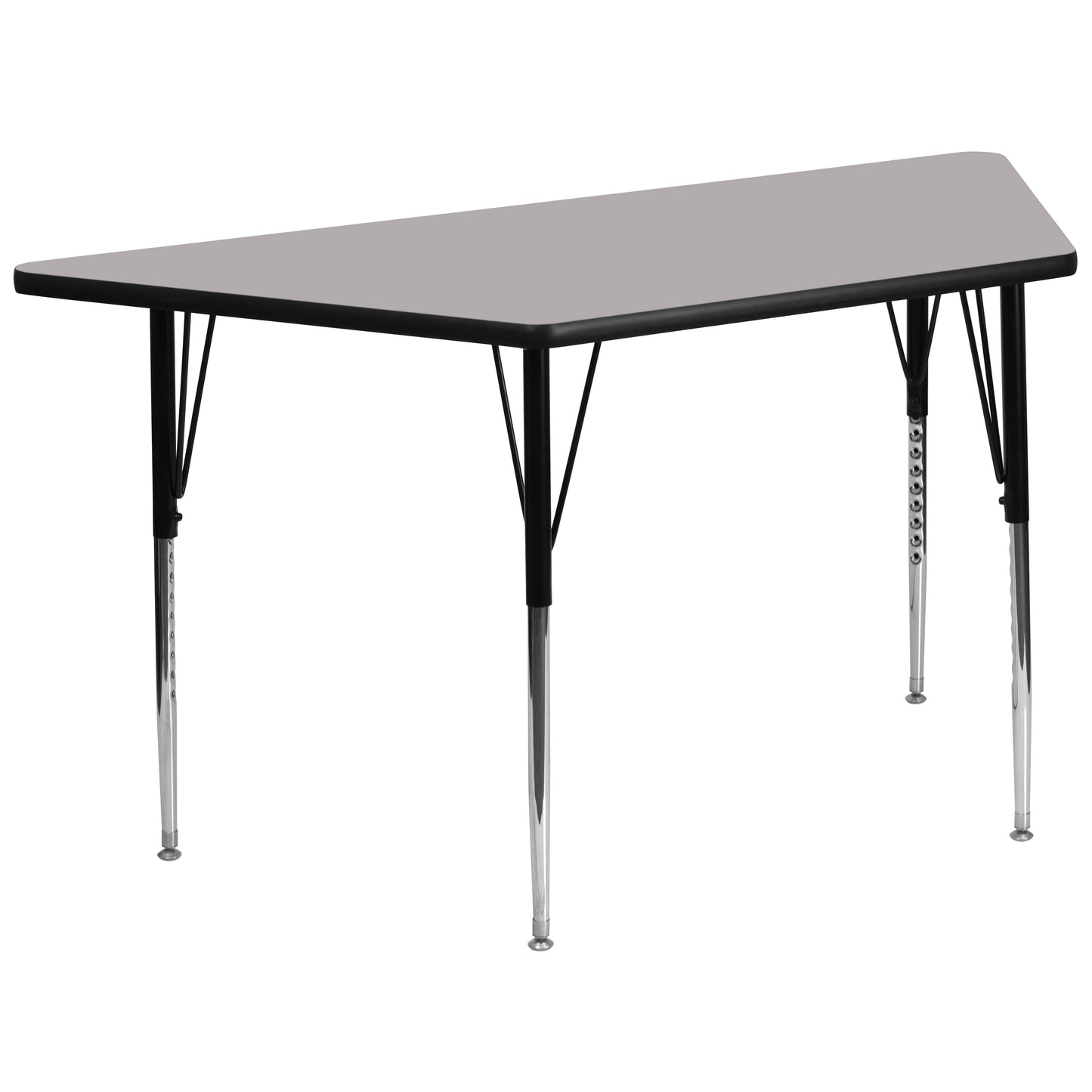 29x57 TRAP Grey Activity Table XU-A3060-TRAP-GY-T-A-GG