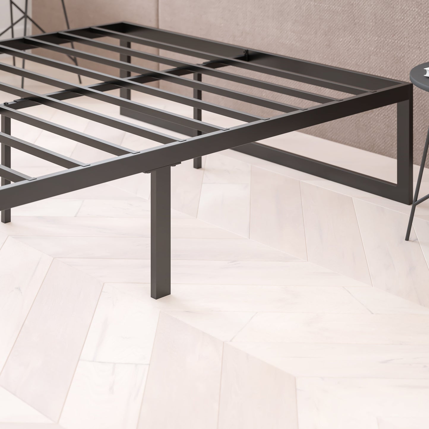 14 Inch full Metal Bed Frame XU-BD10001-F-GG