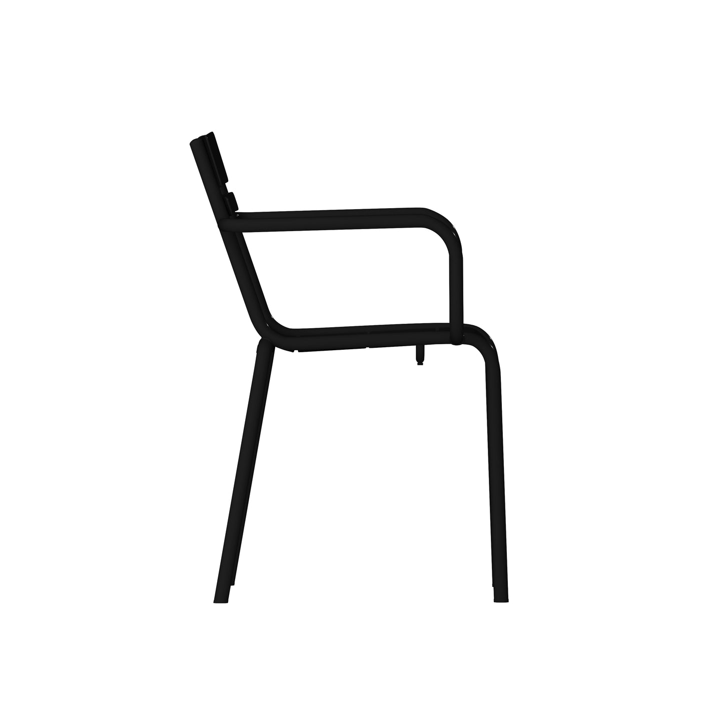 Modern Commercial Grade Indoor/Outdoor Steel Stack Chair