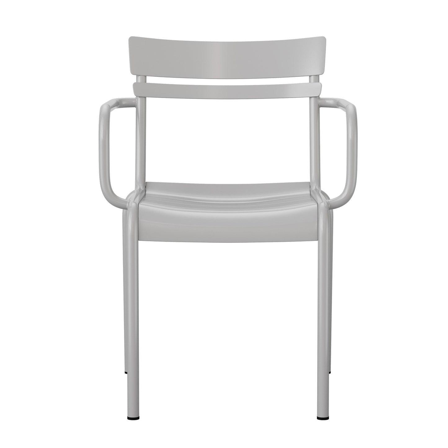 Modern Commercial Grade Indoor/Outdoor Steel Stack Chair