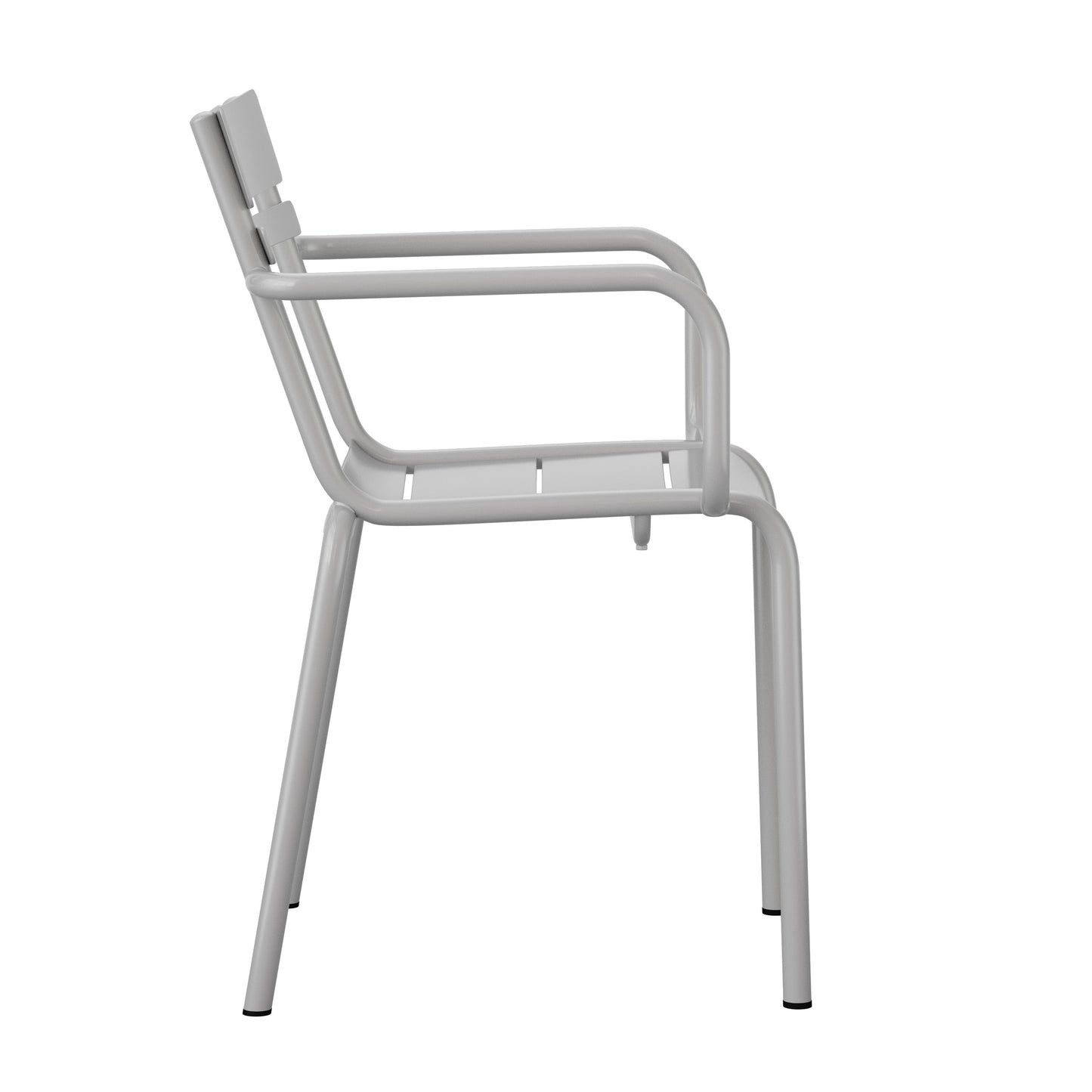 Modern Commercial Grade Indoor/Outdoor Steel Stack Chair