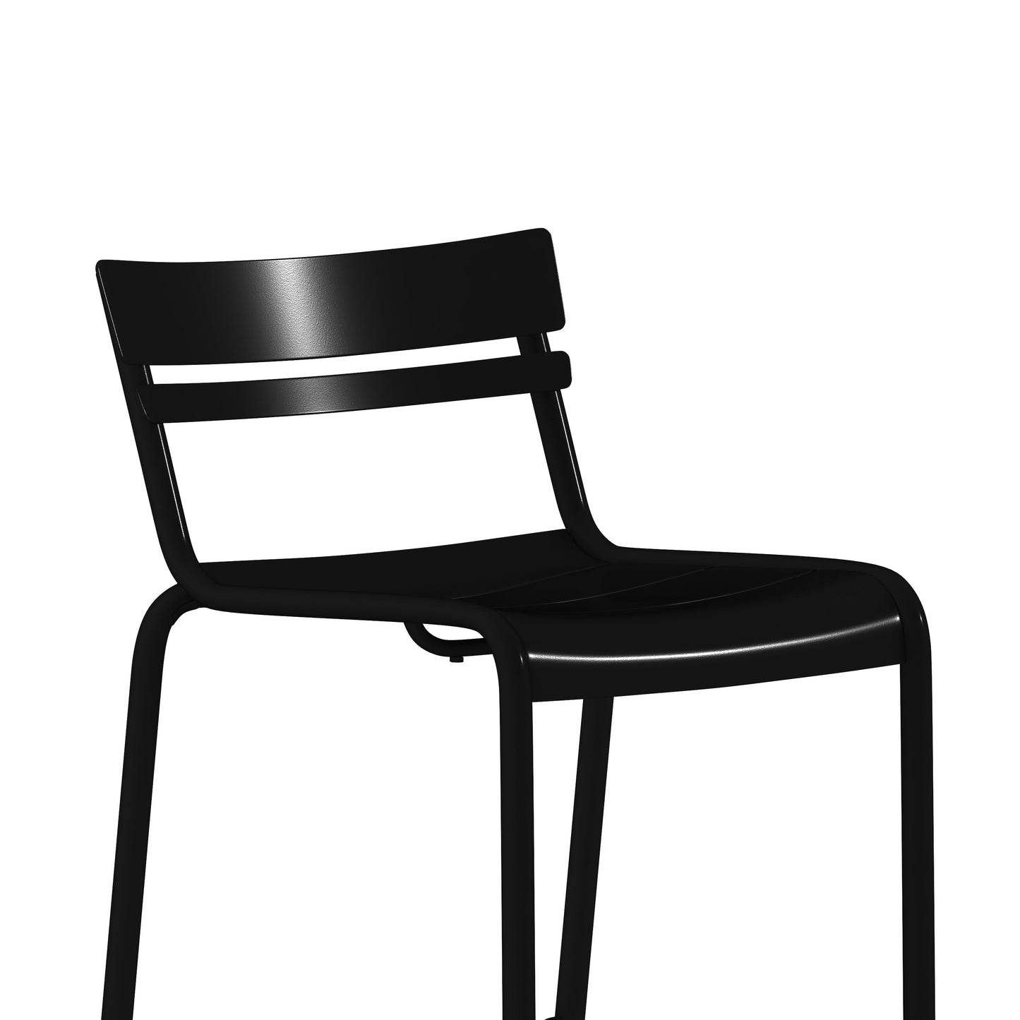 Black Steel Bar Stool XU-CH-10318-B-BK-GG