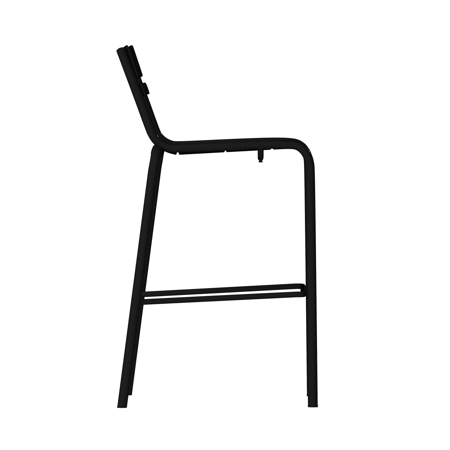 Black Steel Bar Stool XU-CH-10318-B-BK-GG