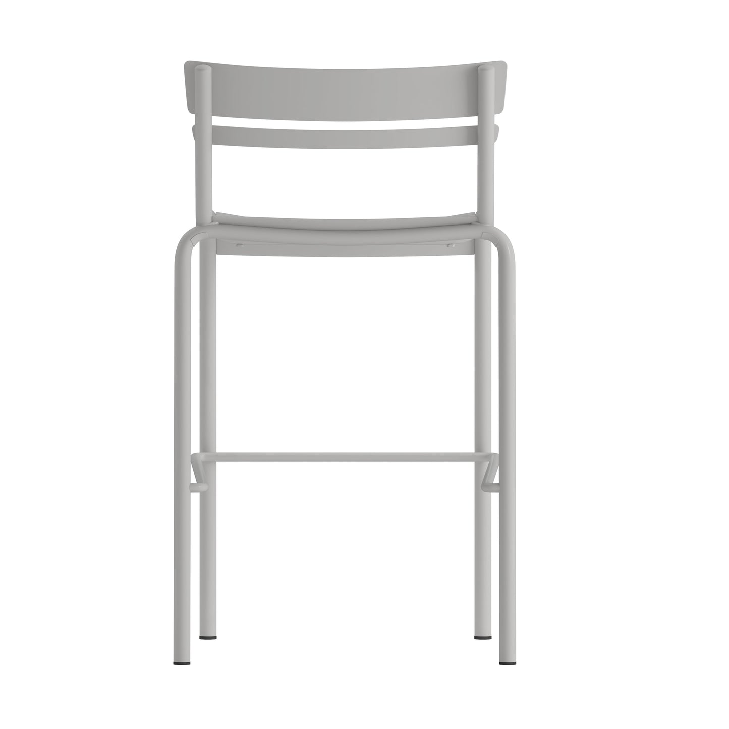 Silver Steel Bar Stool XU-CH-10318-B-SIL-GG