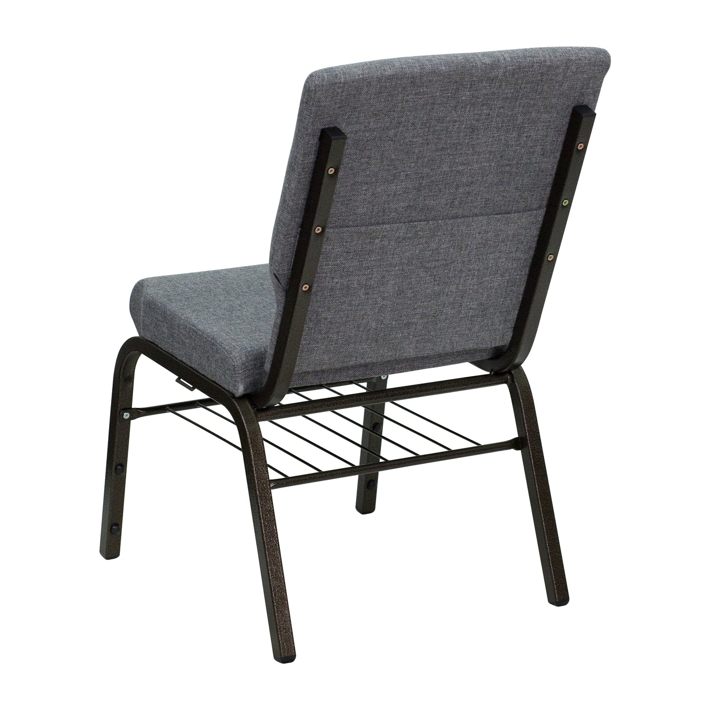 Gray Fabric Church Chair XU-CH-60096-BEIJING-GY-BAS-GG