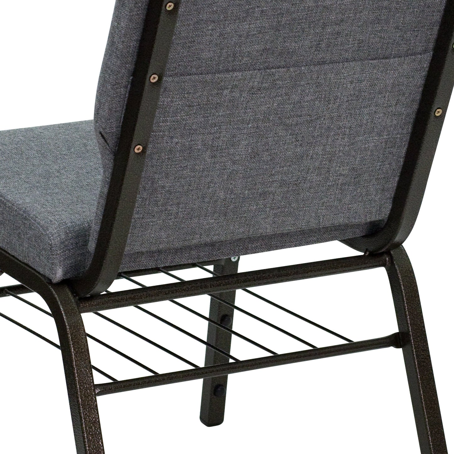 Gray Fabric Church Chair XU-CH-60096-BEIJING-GY-BAS-GG