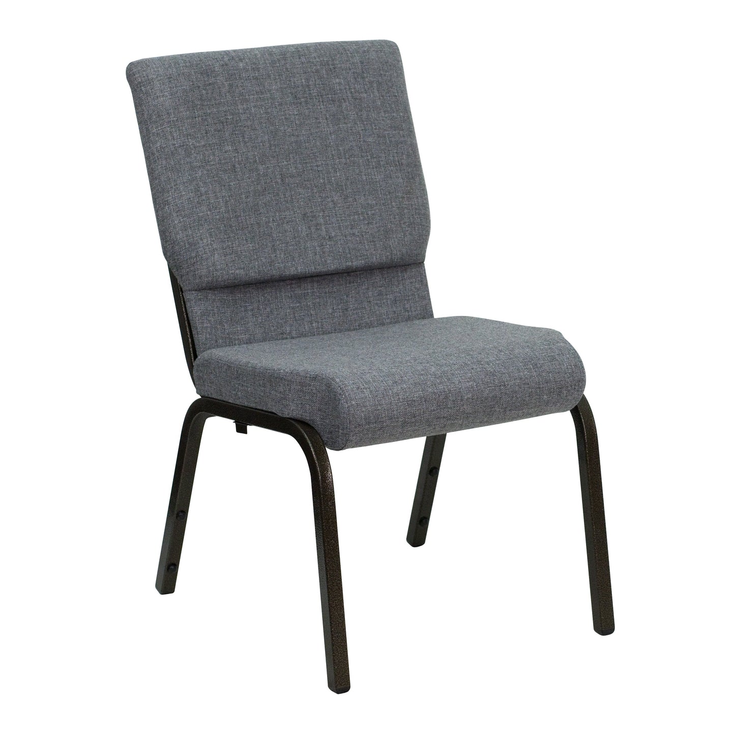 Gray Fabric Church Chair XU-CH-60096-BEIJING-GY-GG