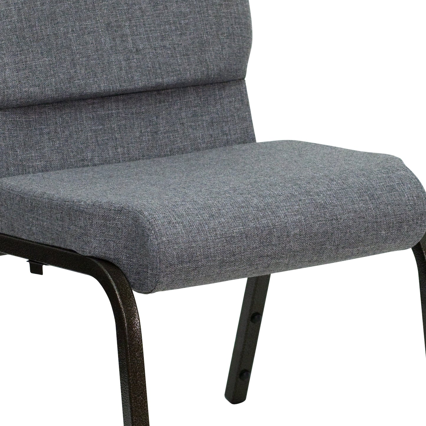 Gray Fabric Church Chair XU-CH-60096-BEIJING-GY-GG